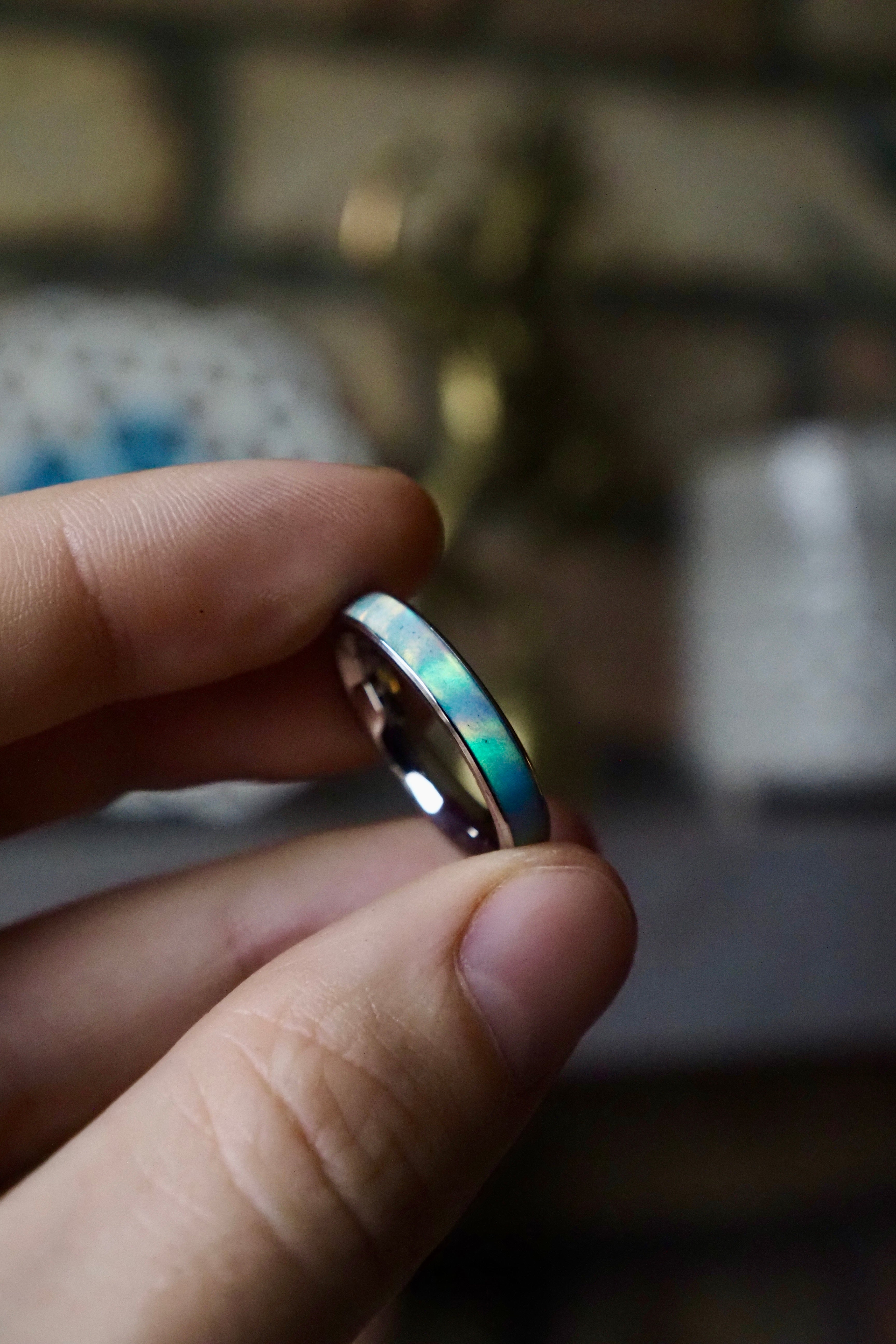 Aurora Opal Ring