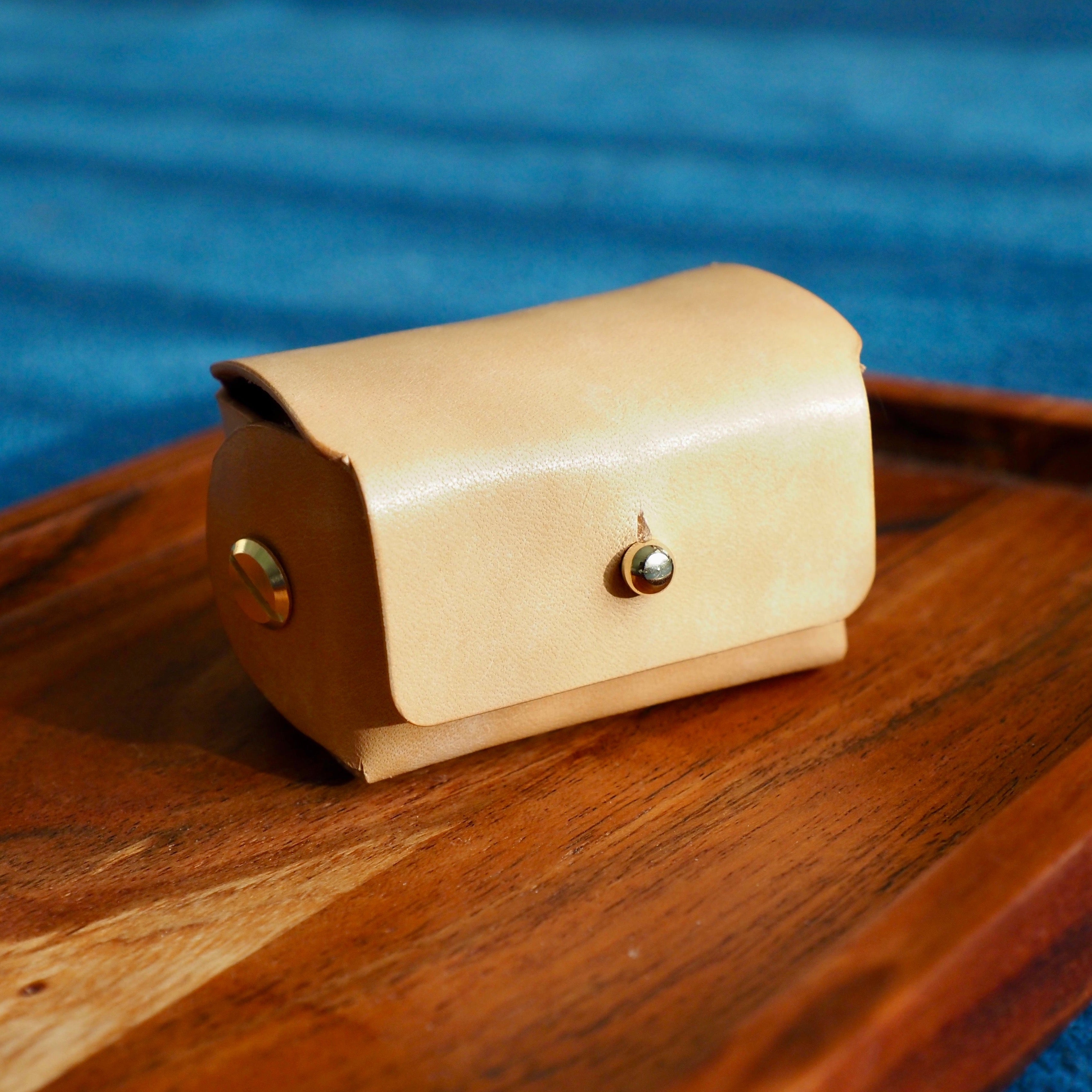 Bolsa De Anillo De Cuero