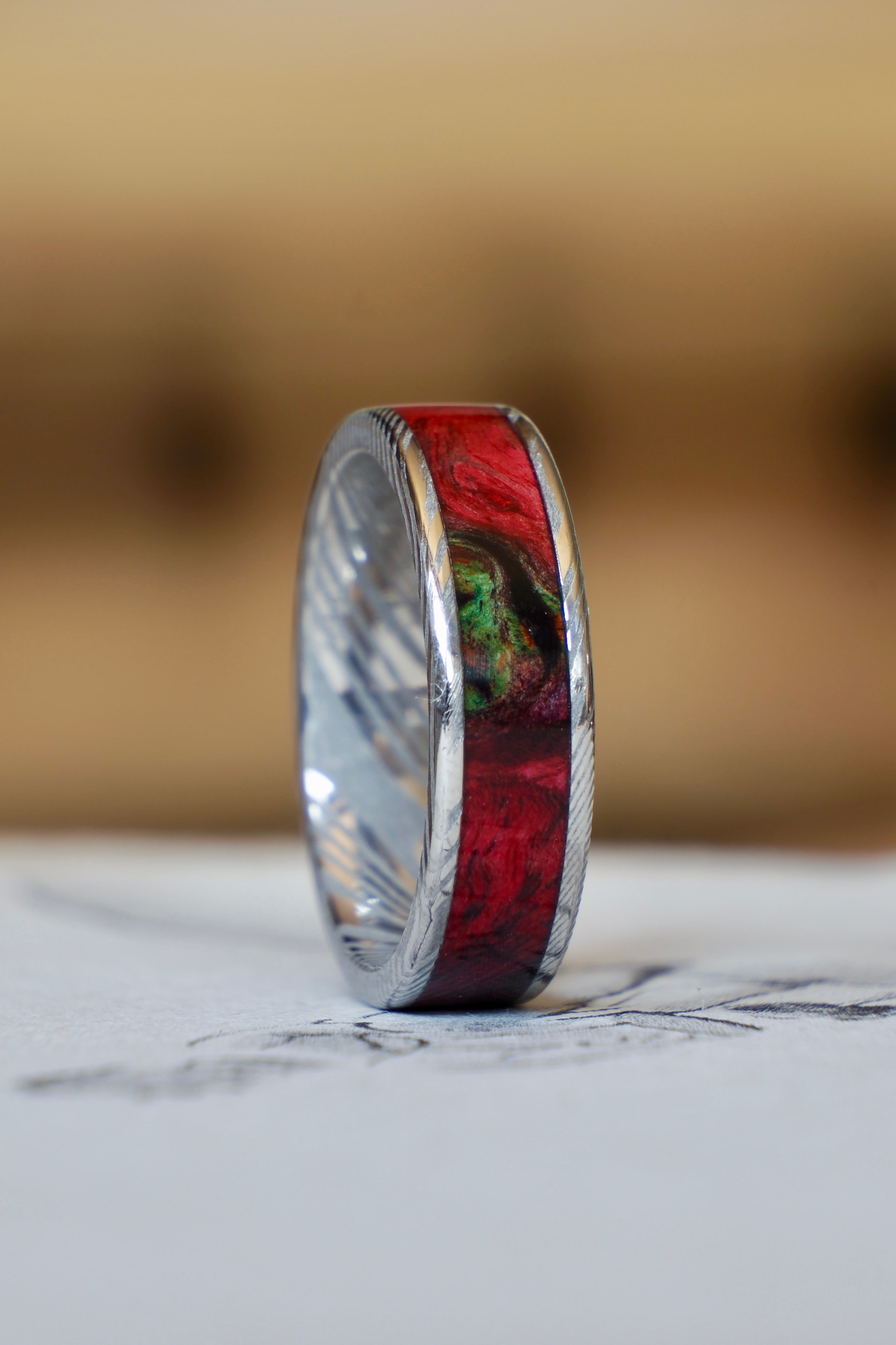 Scarlet Amazonite Birch