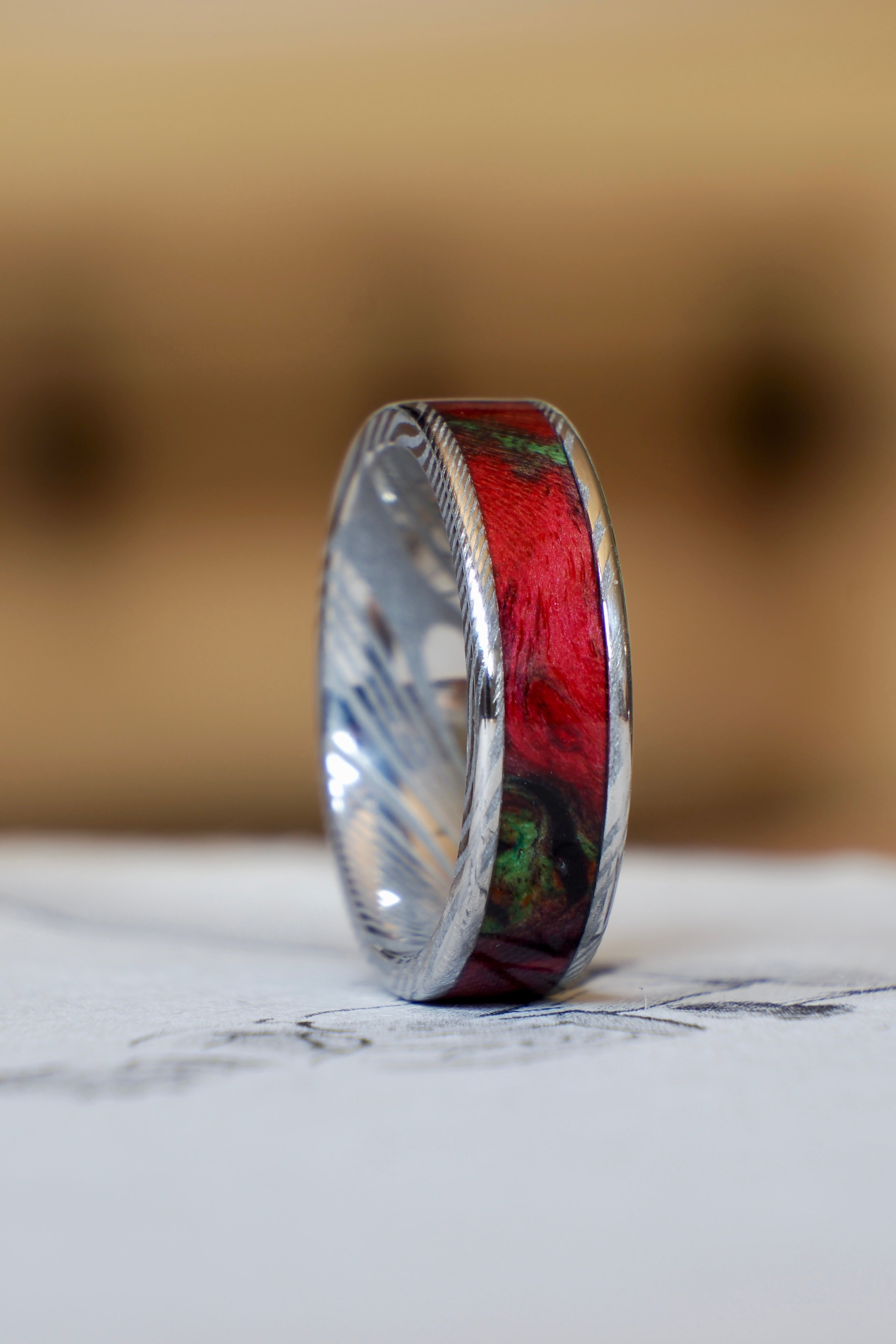 Scarlet Amazonite Birch