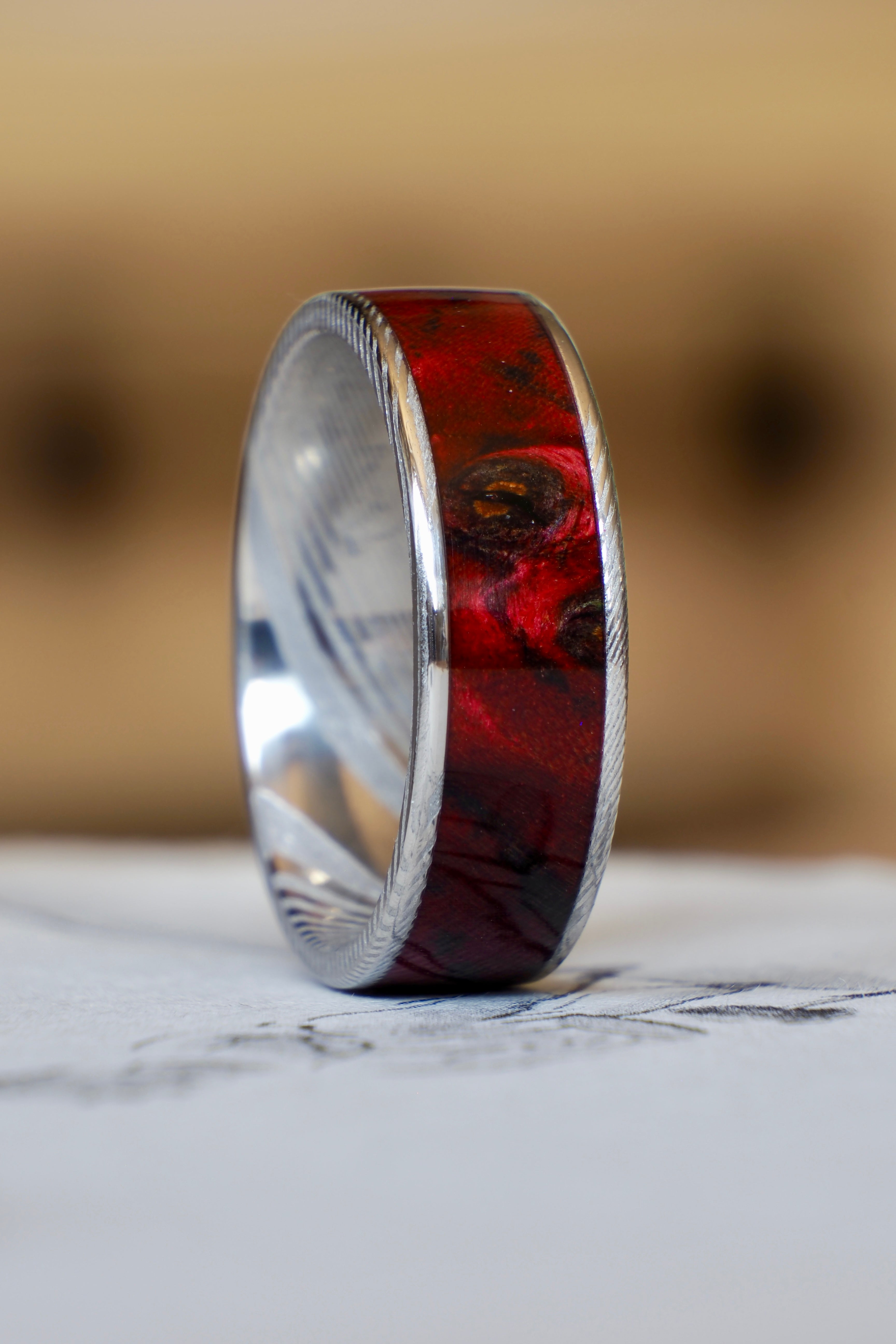 Scarlet Amazonite Birch
