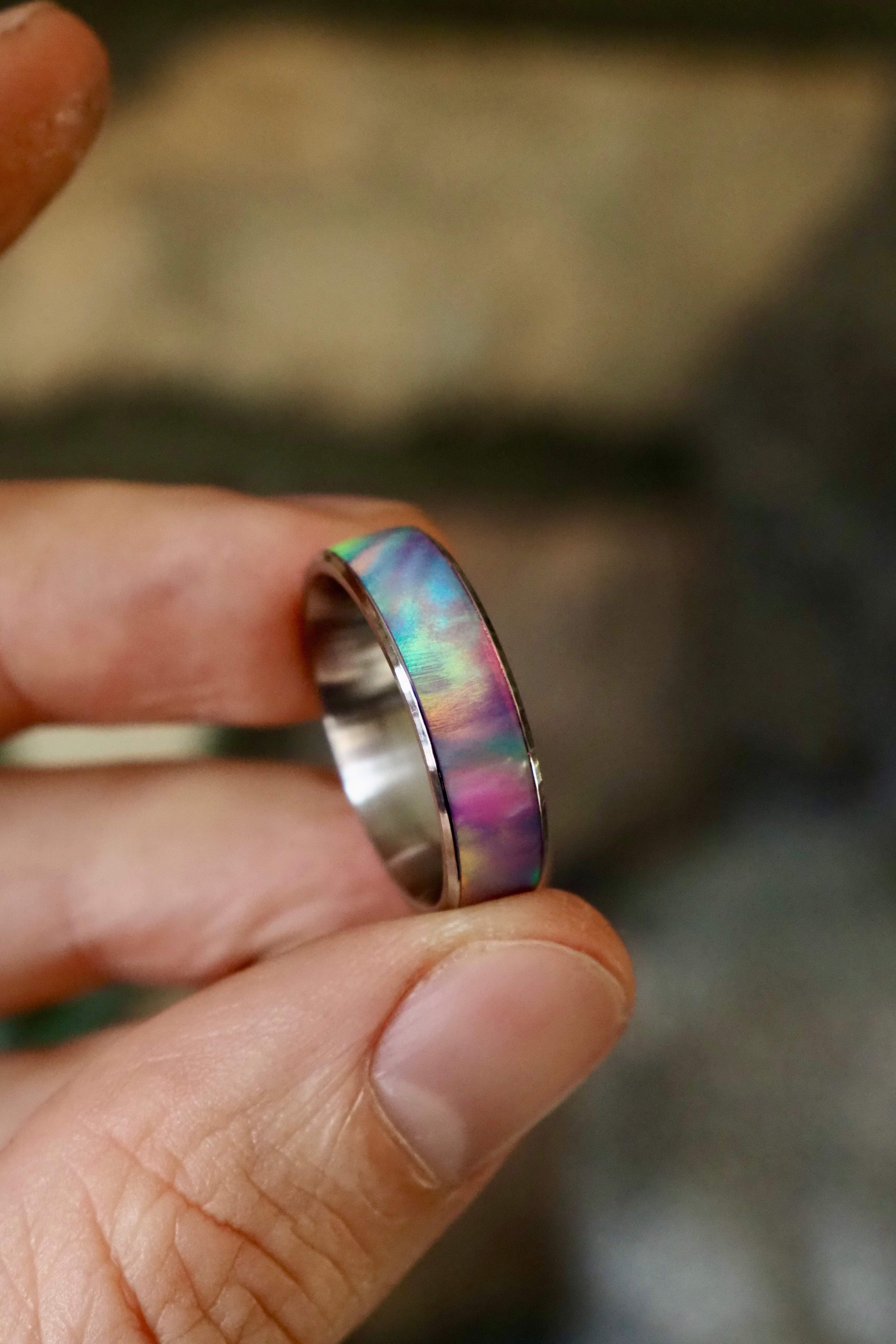 Aurora Opal Ring