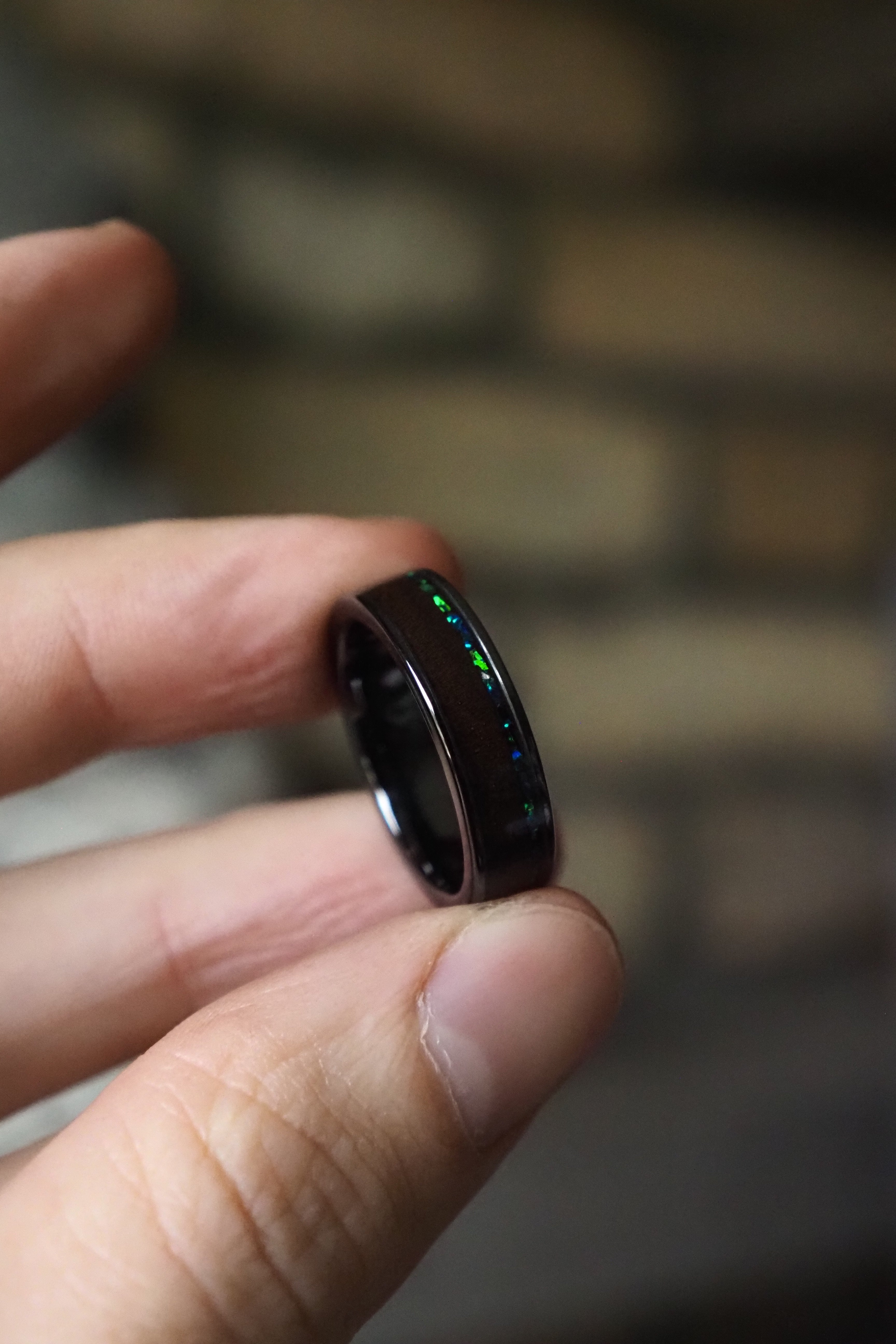 American Walnut + Ceramic & Bello Opal