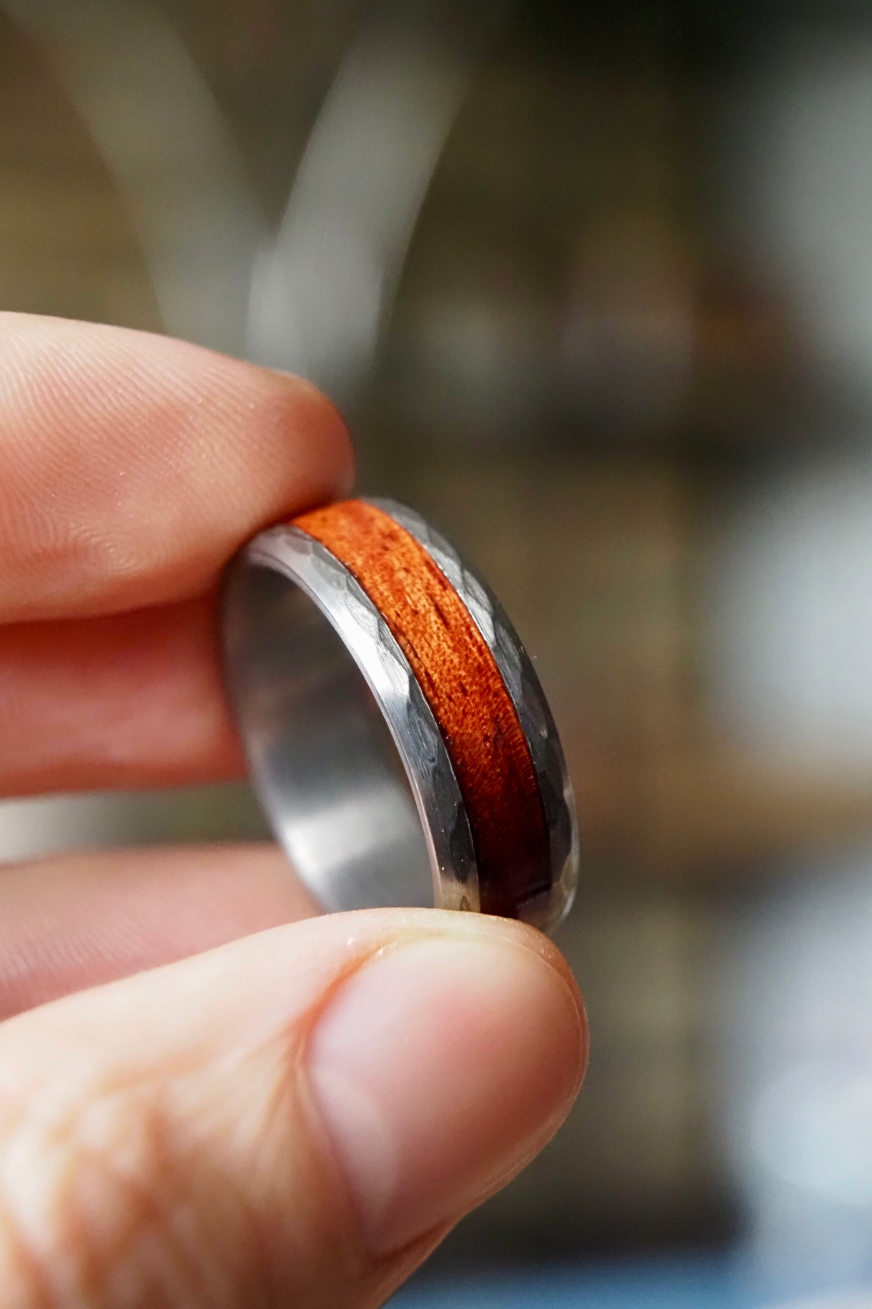Bubinga + Faceted Tungsten