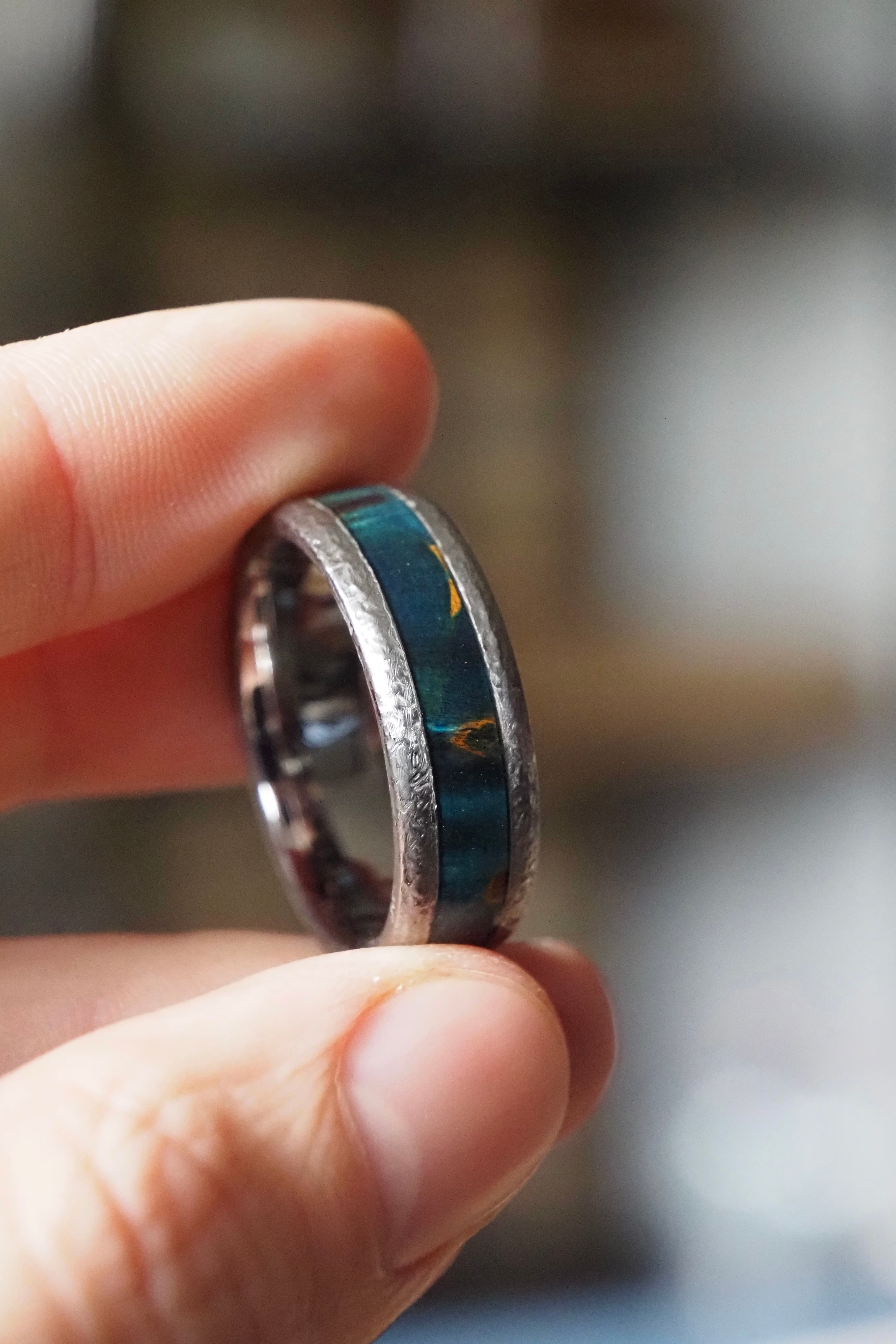 Birch + Patina Tungsten