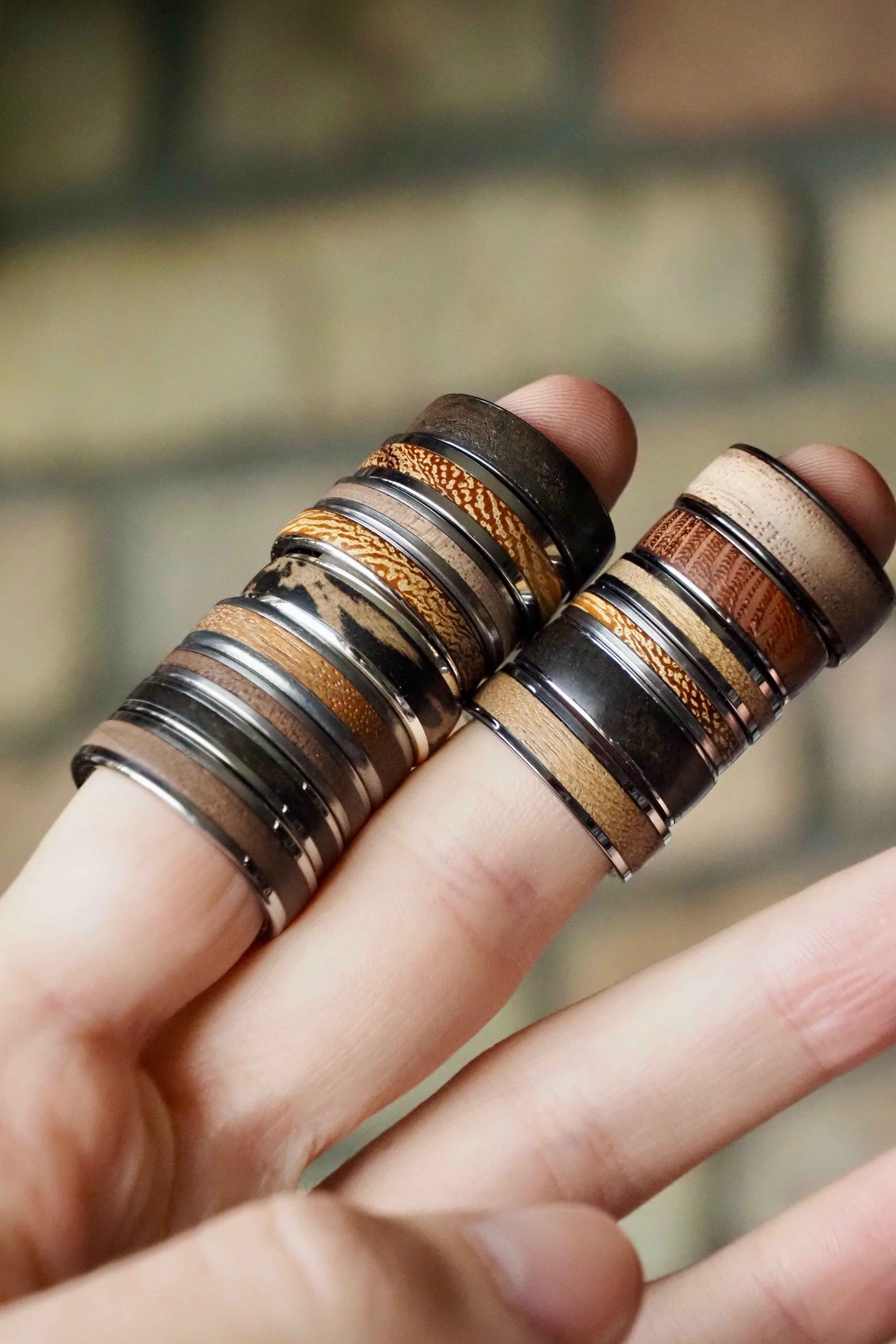 Armored Wood Ring