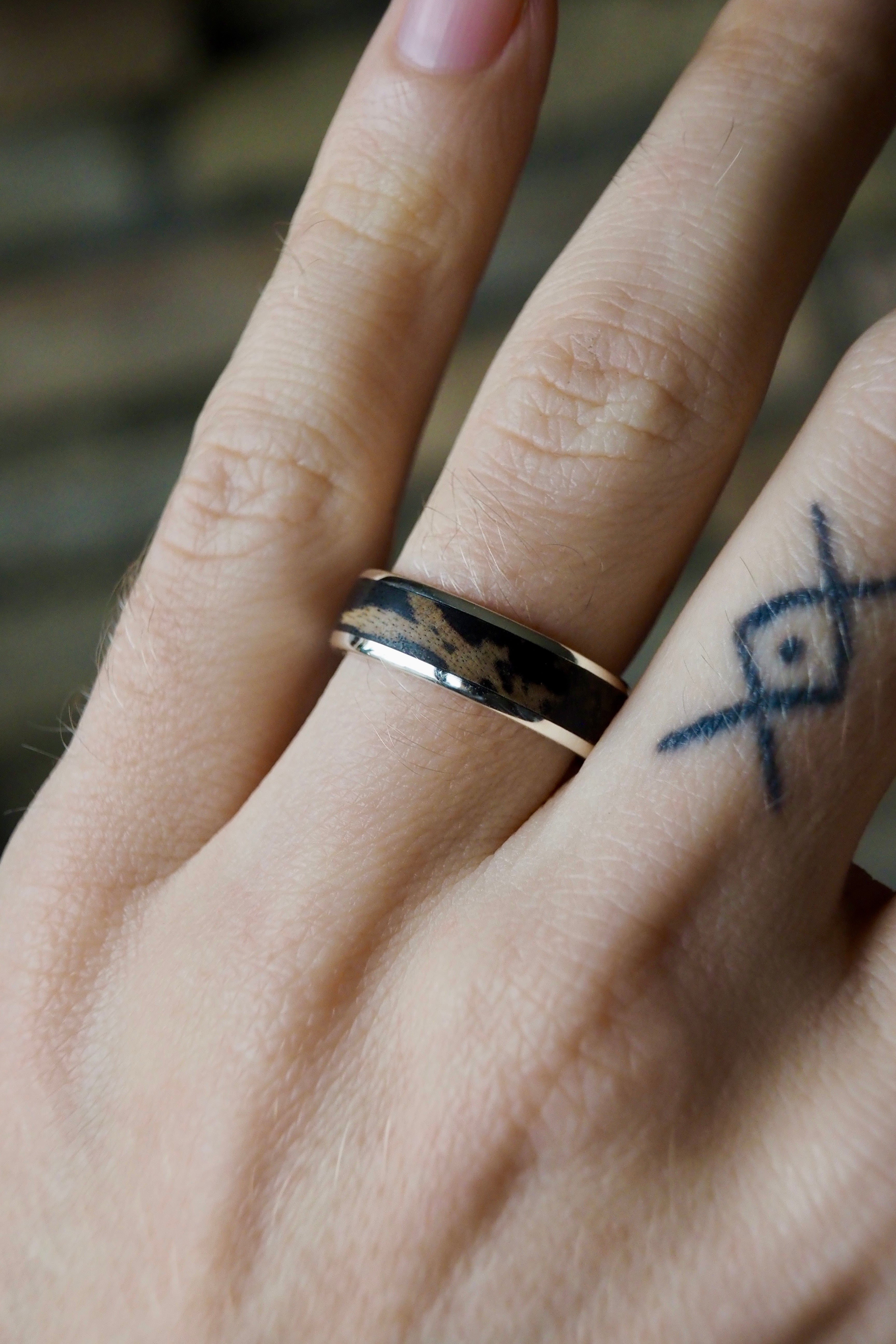 Armored Wood Ring