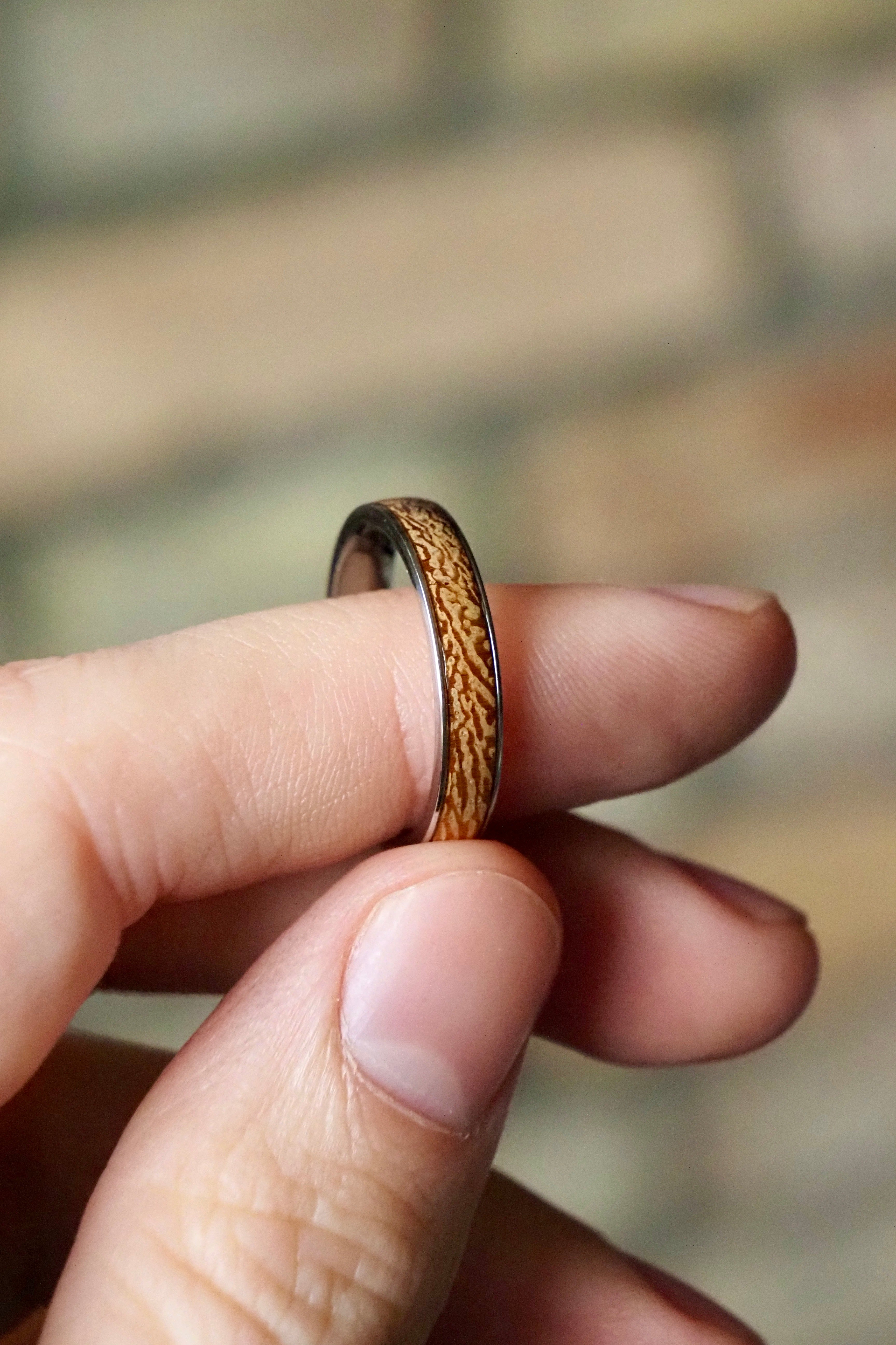 Armored Wood Ring
