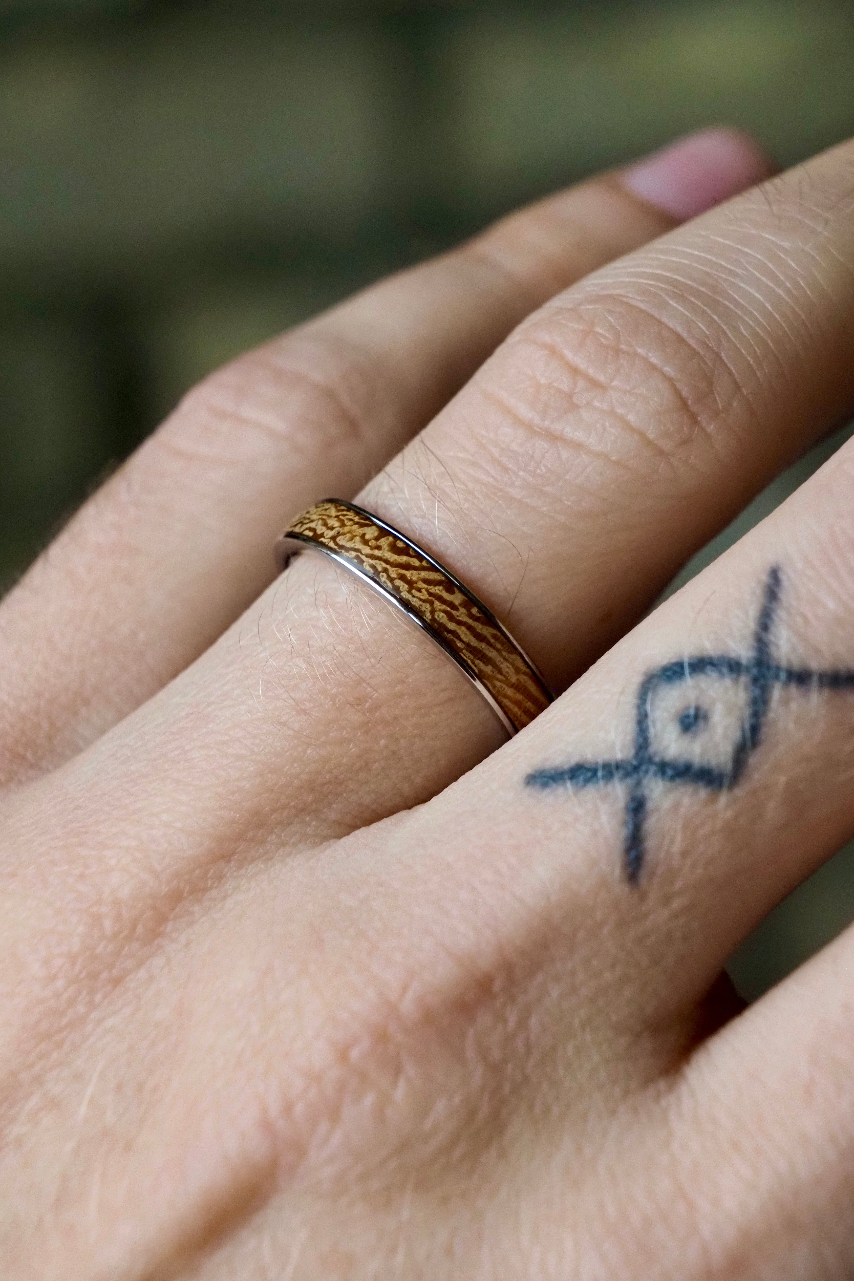 Armored Wood Ring