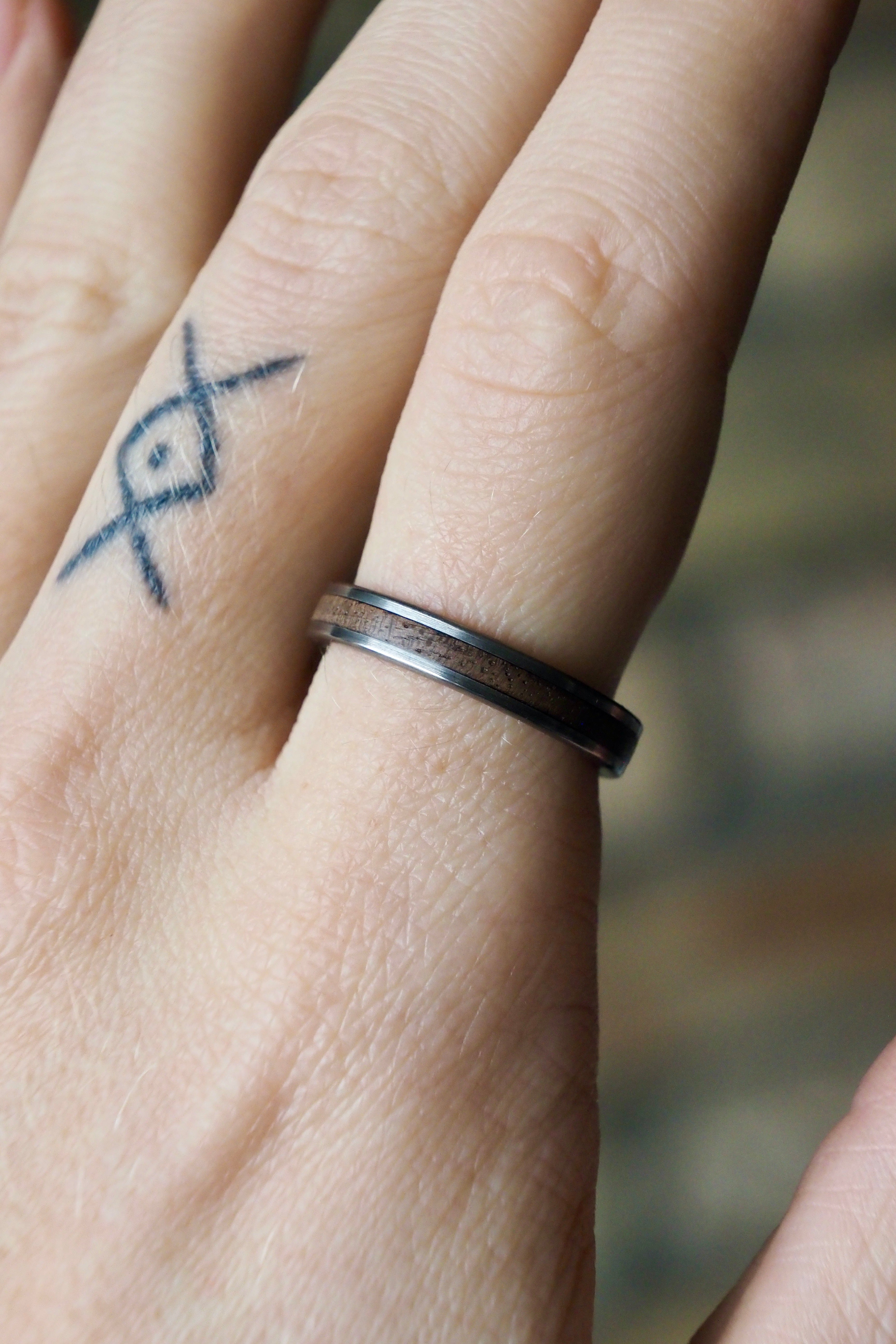 Armored Wood Ring