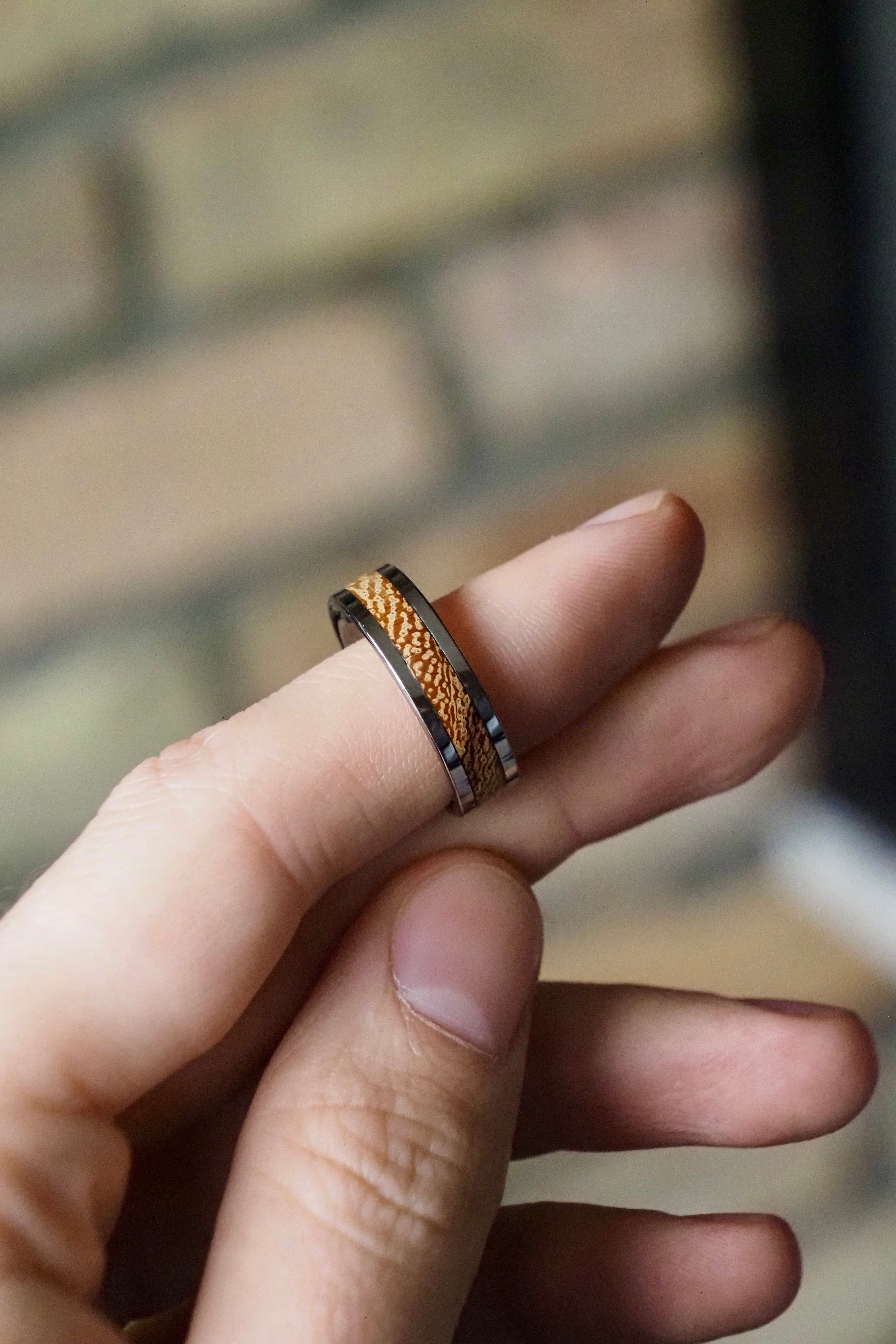 Armored Wood Ring
