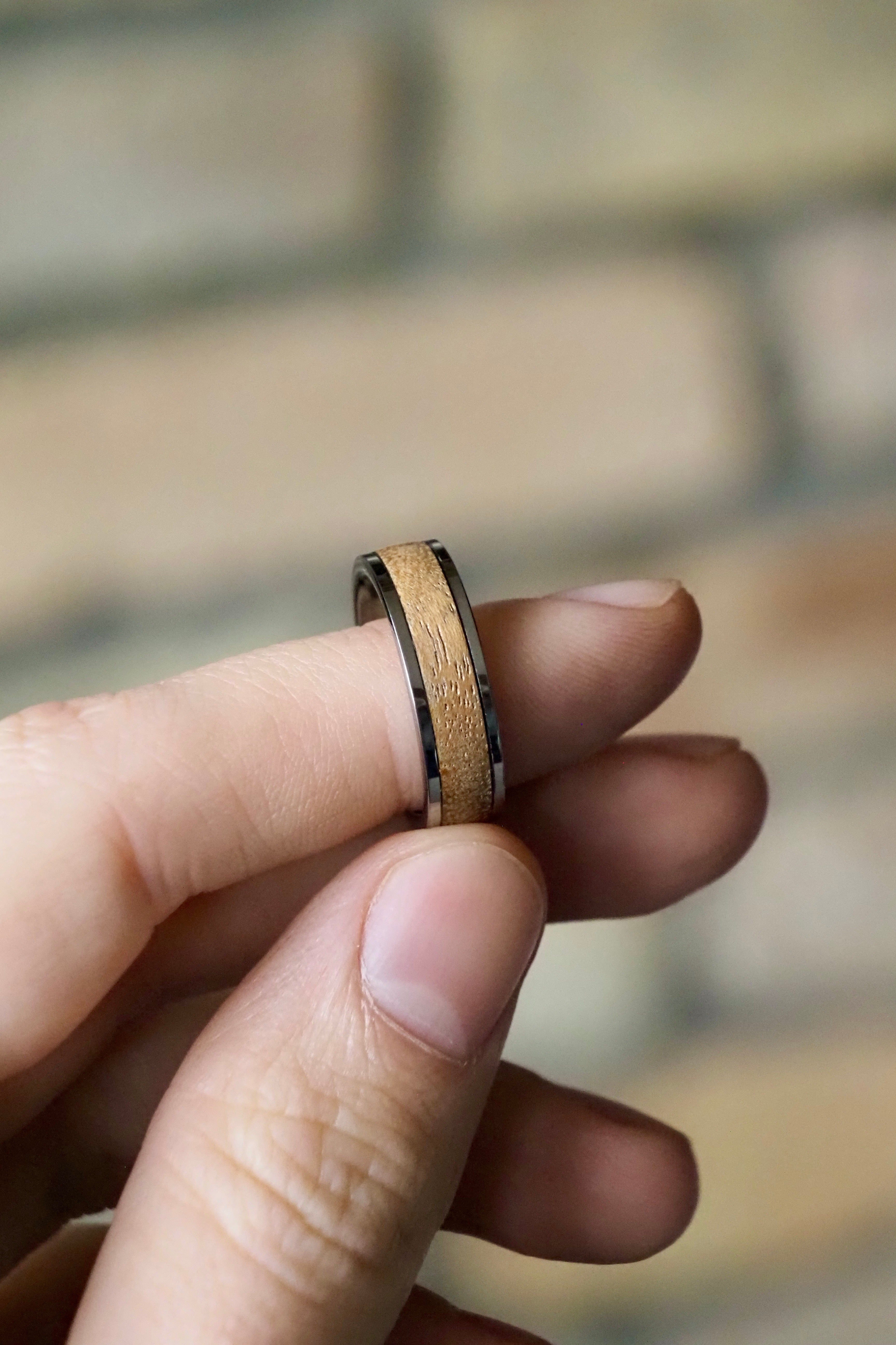 Armored Wood Ring