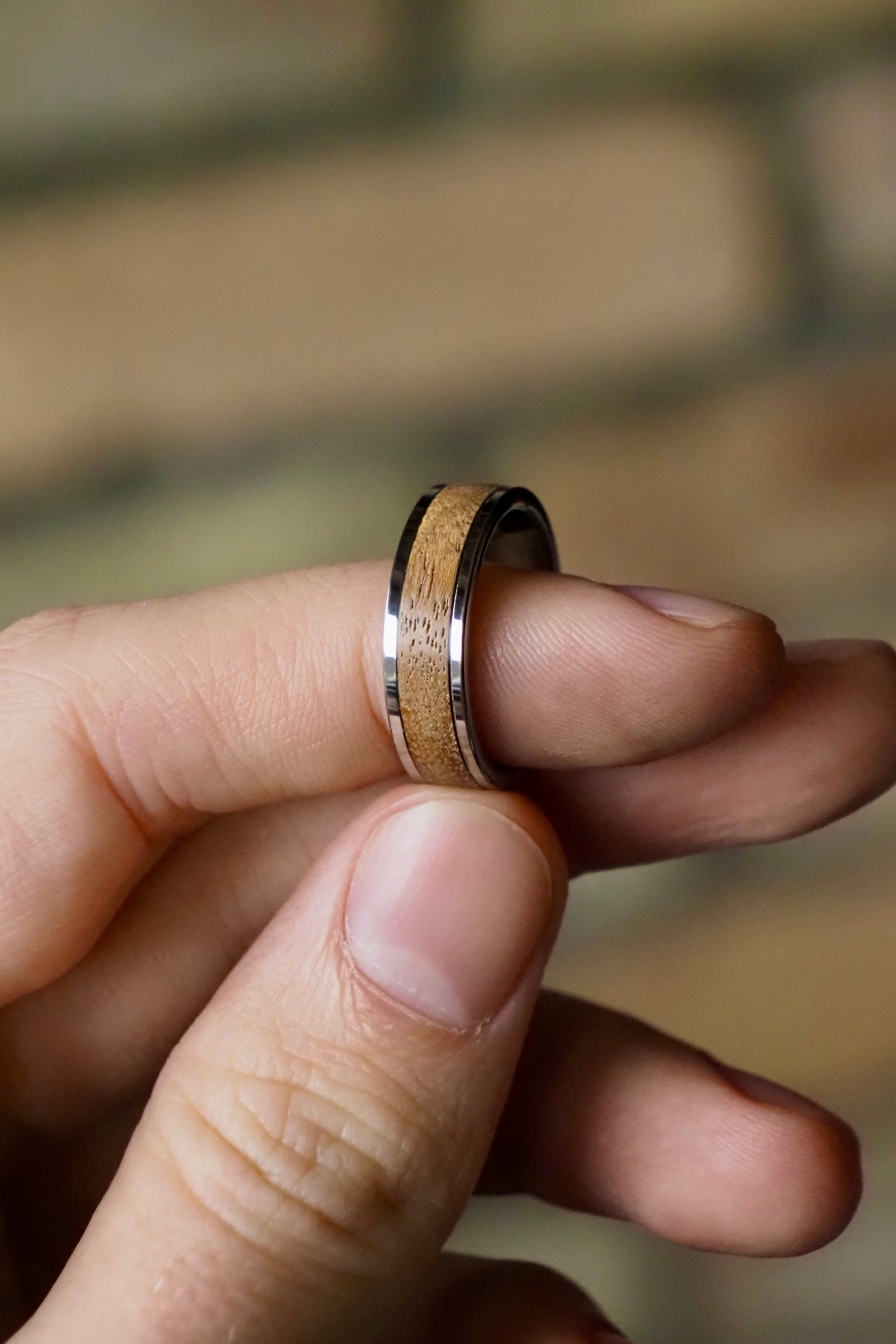Armored Wood Ring