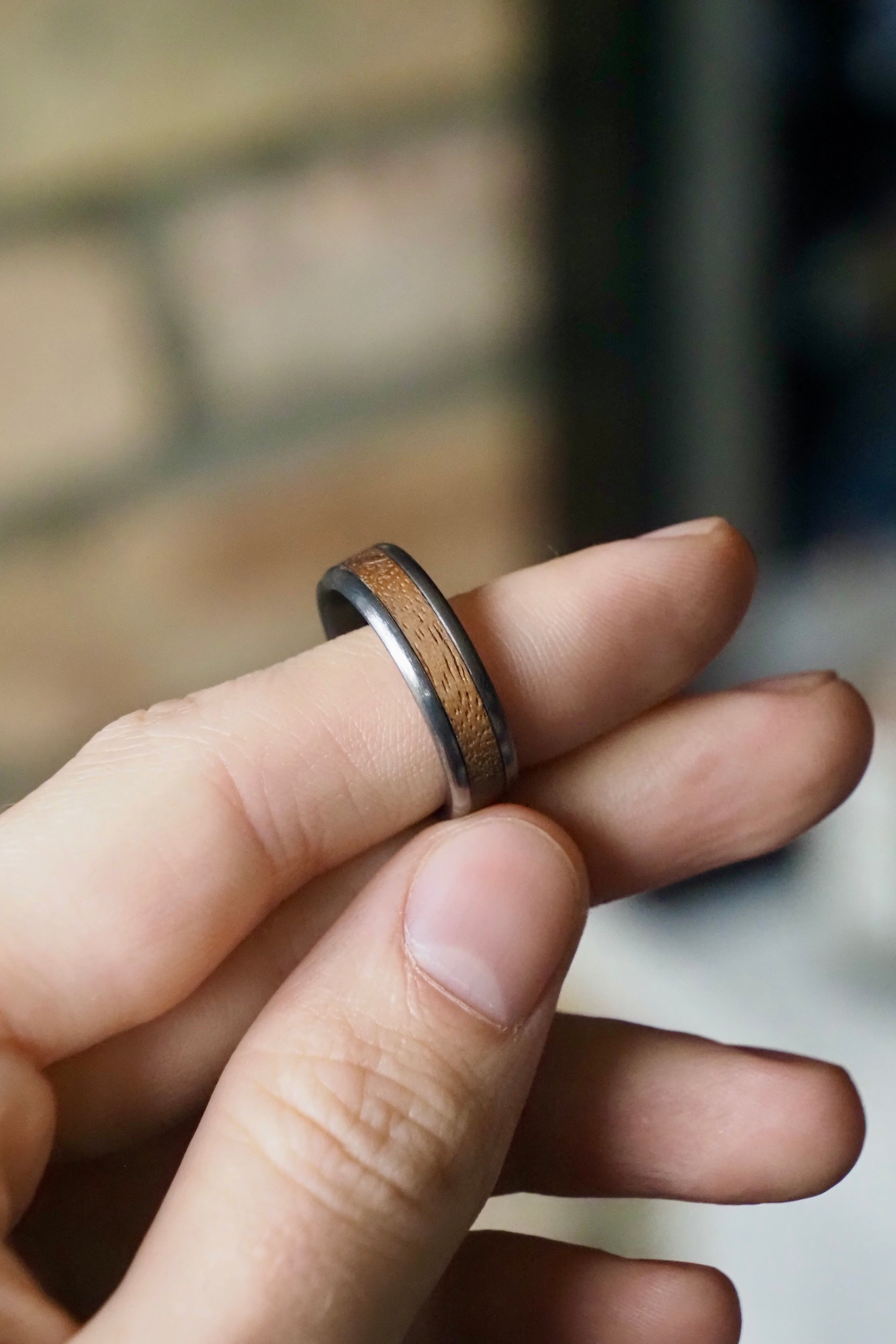 Armored Wood Ring