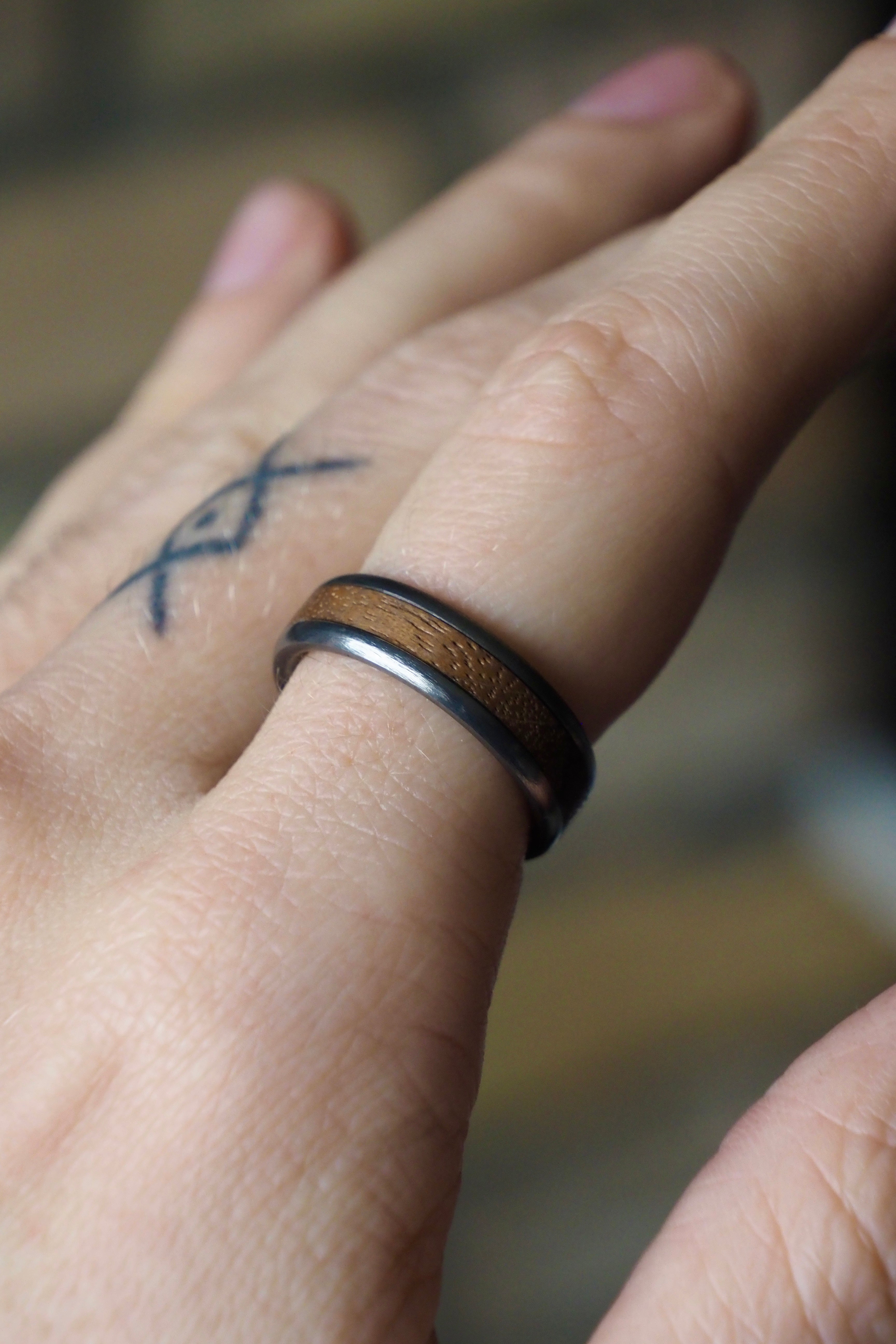 Armored Wood Ring