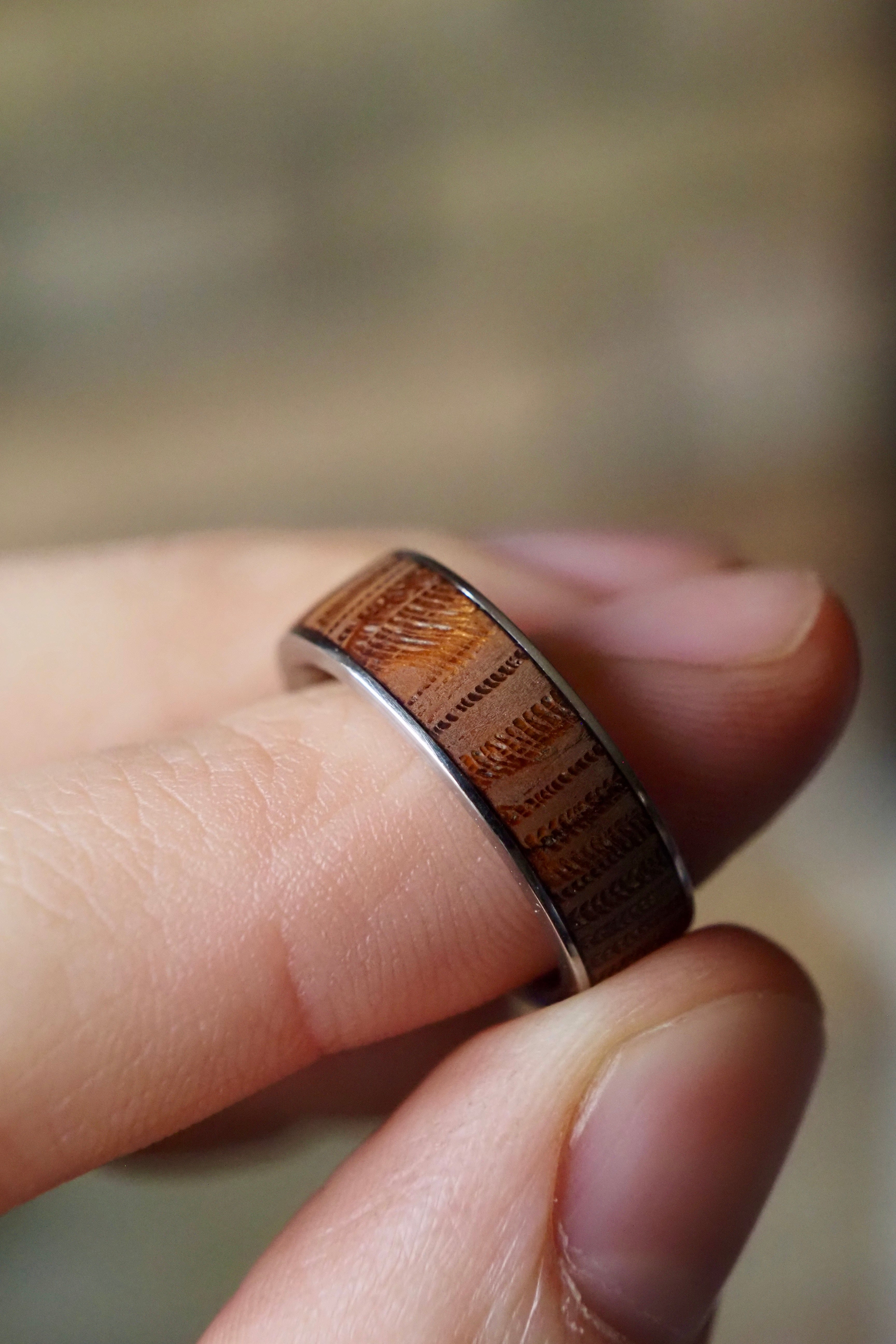 Armored Wood Ring
