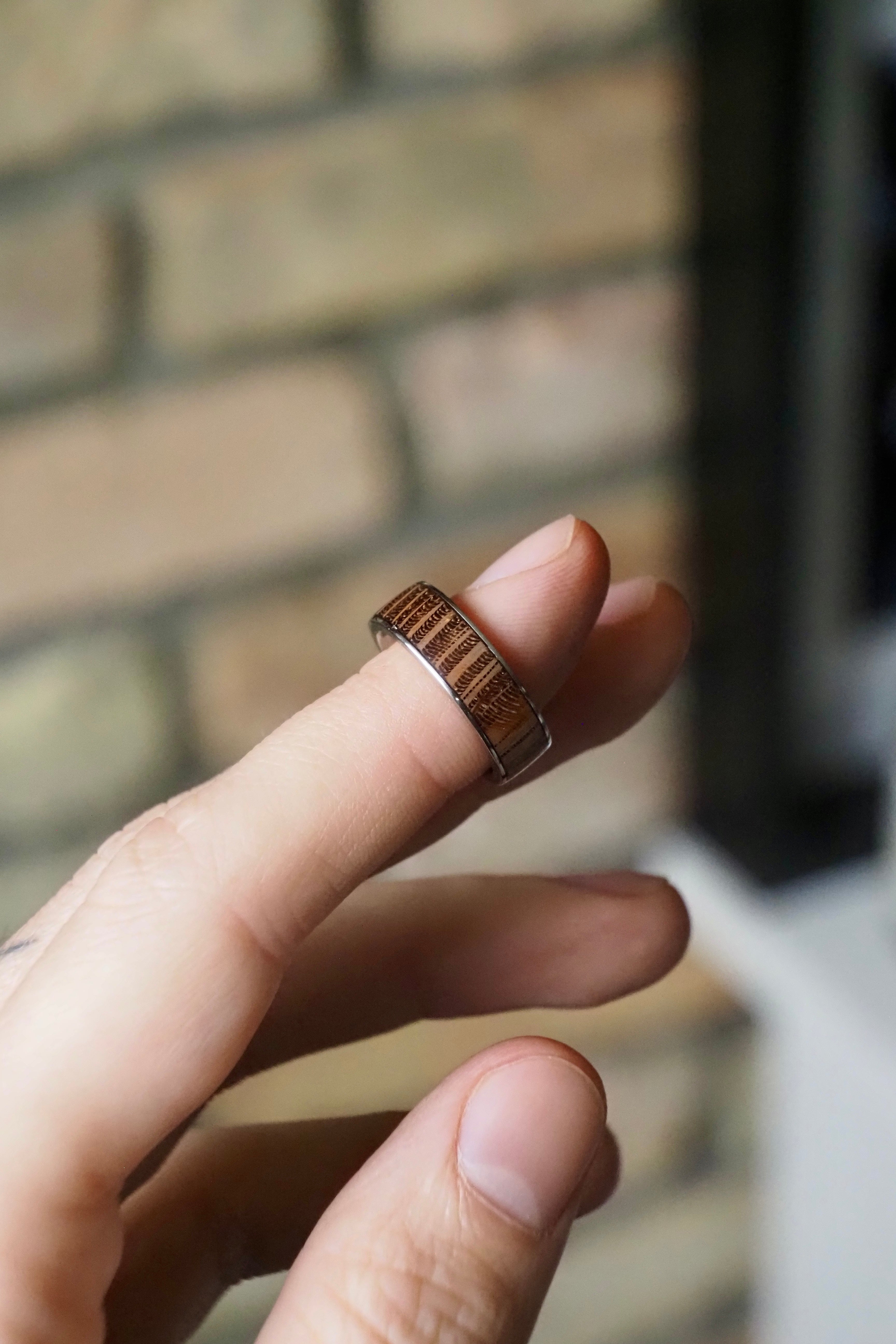 Armored Wood Ring