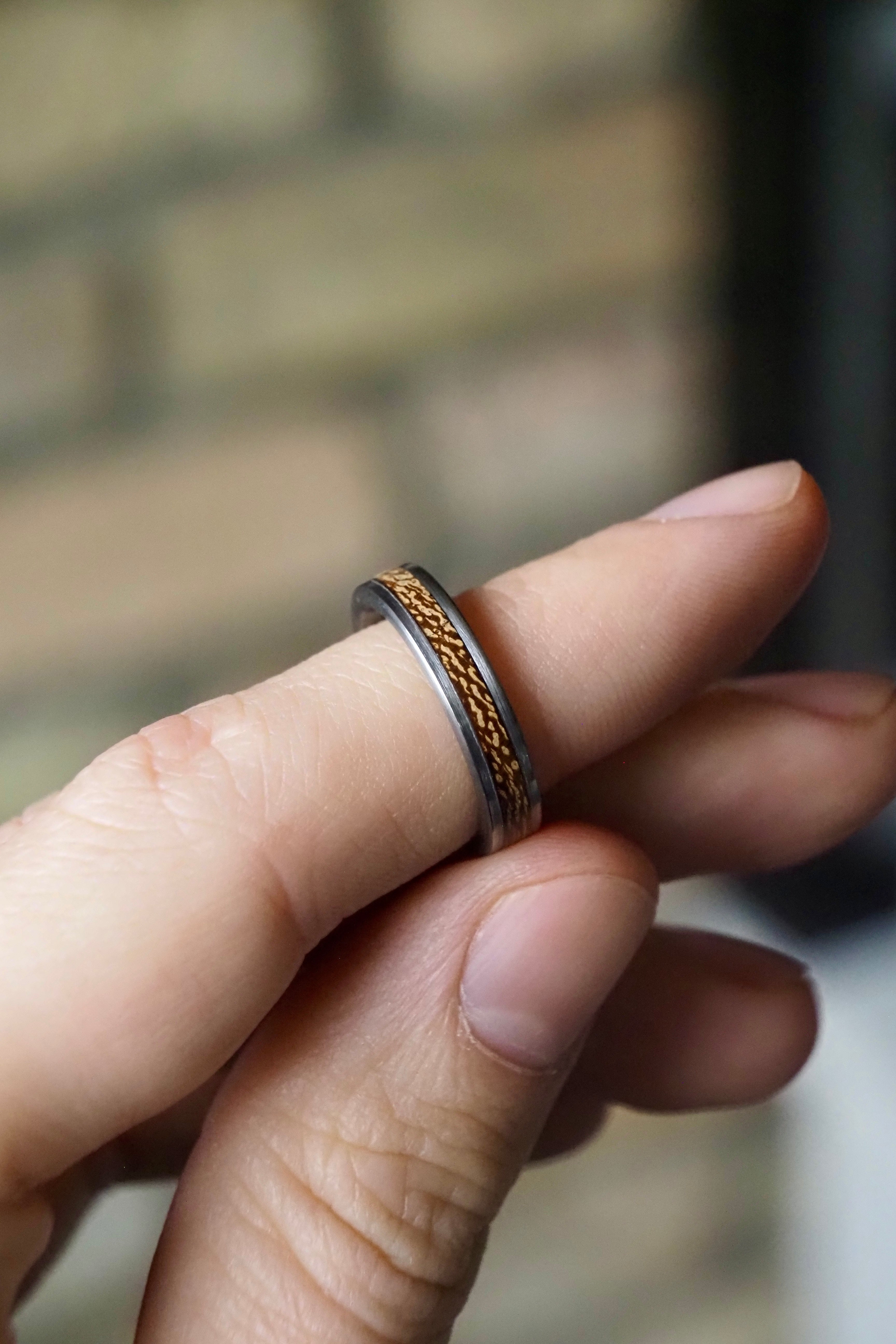 Armored Wood Ring