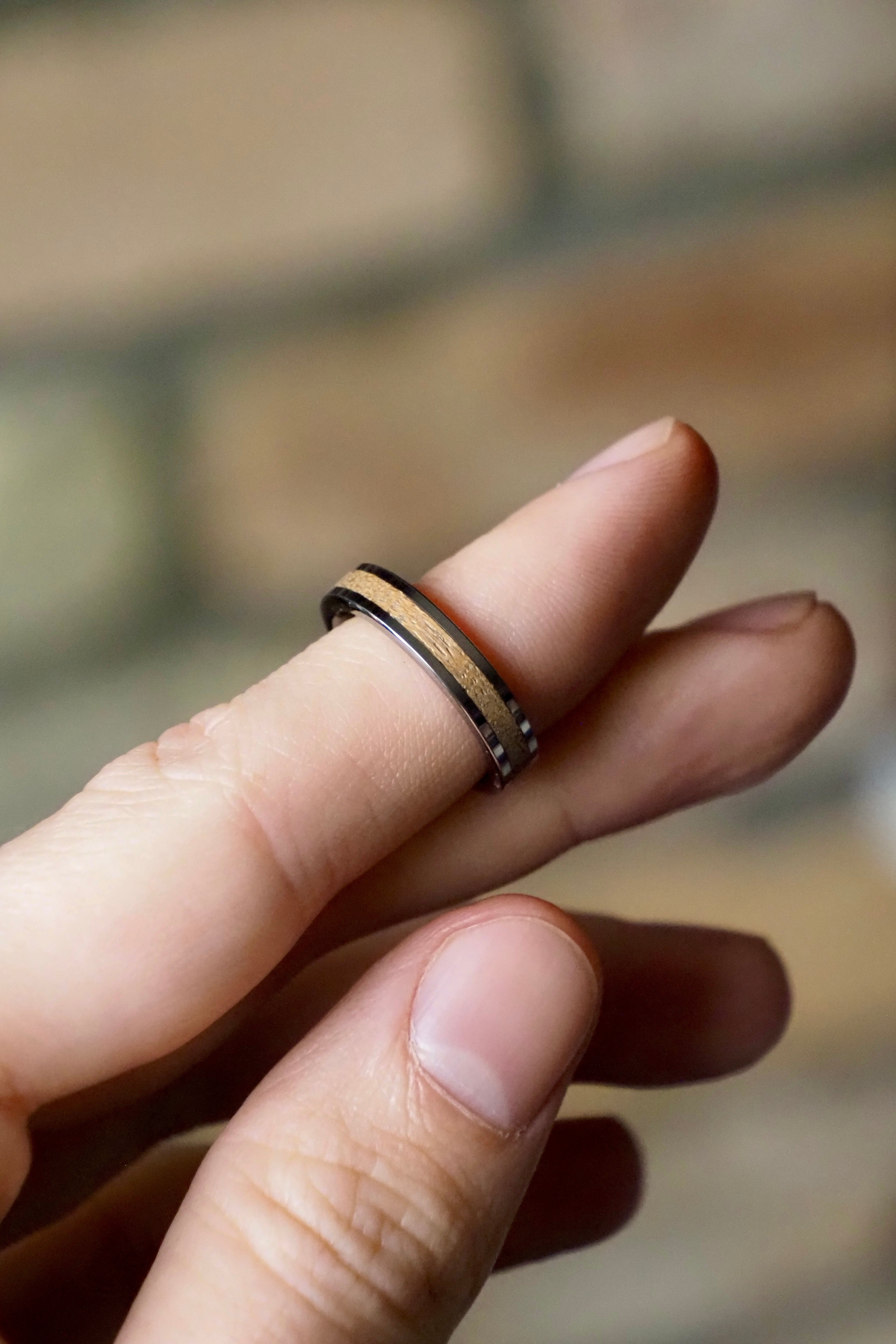 Armored Wood Ring