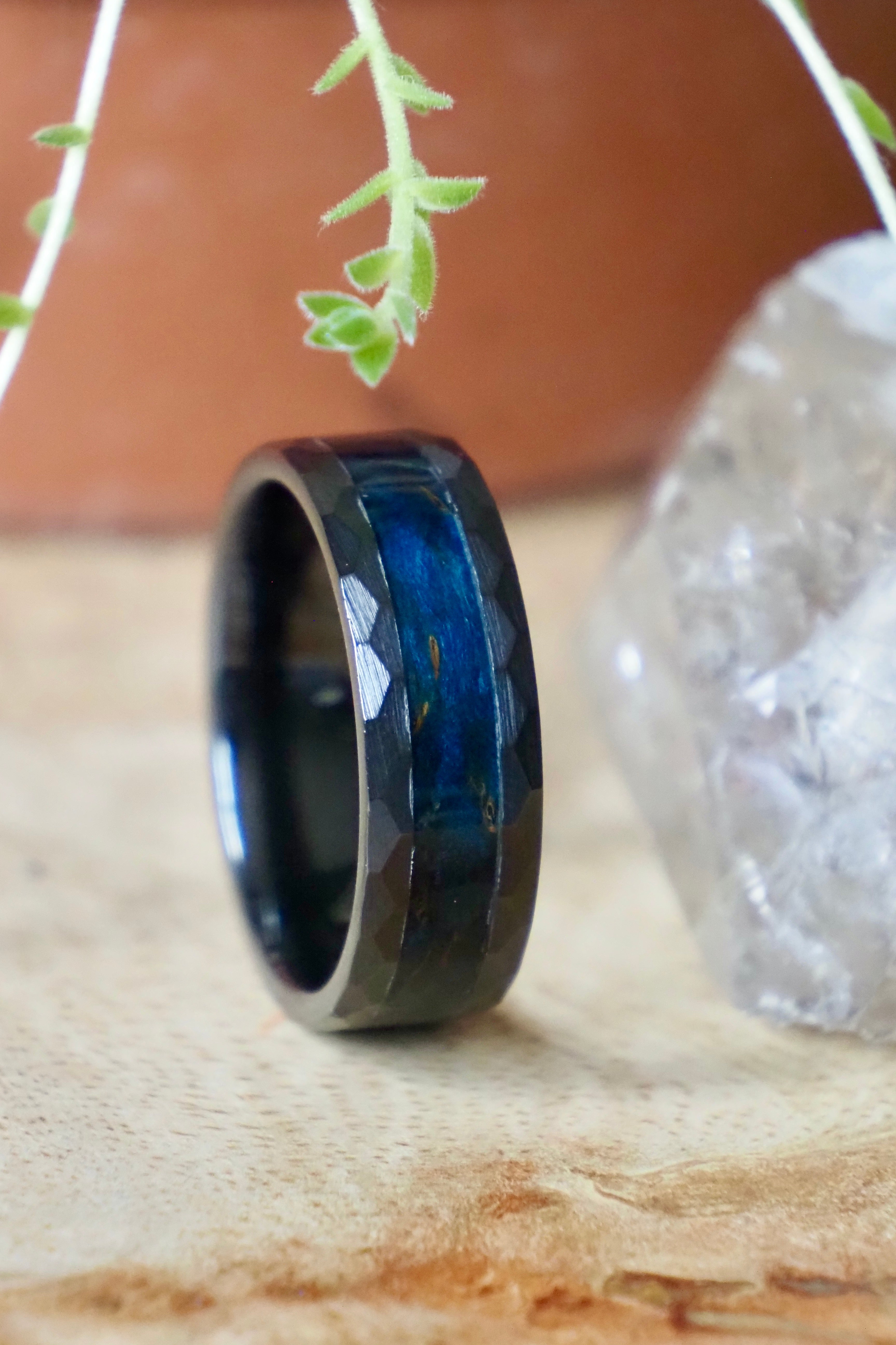 Birch + Faceted Ceramic