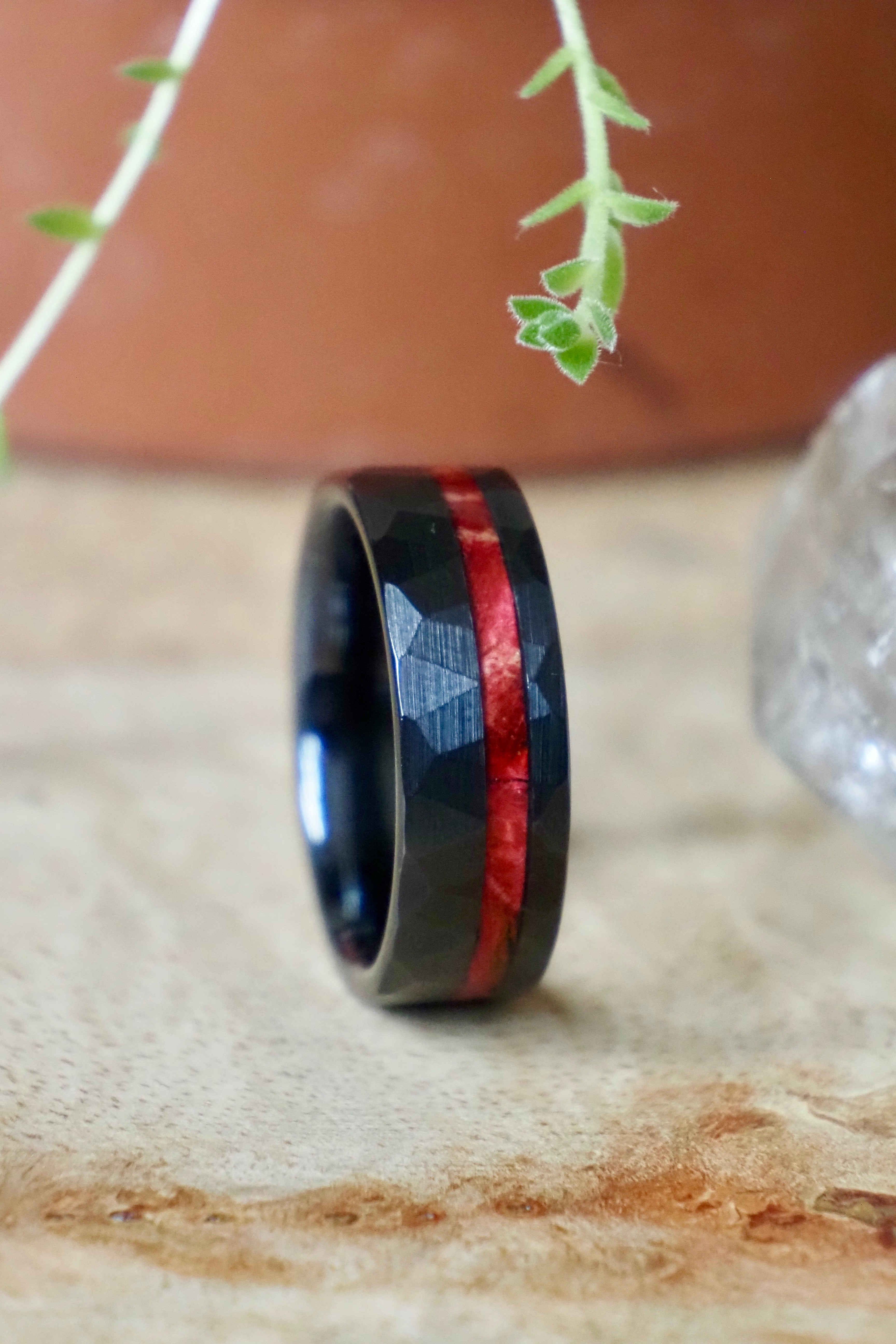 Birch + Hammered Ceramic
