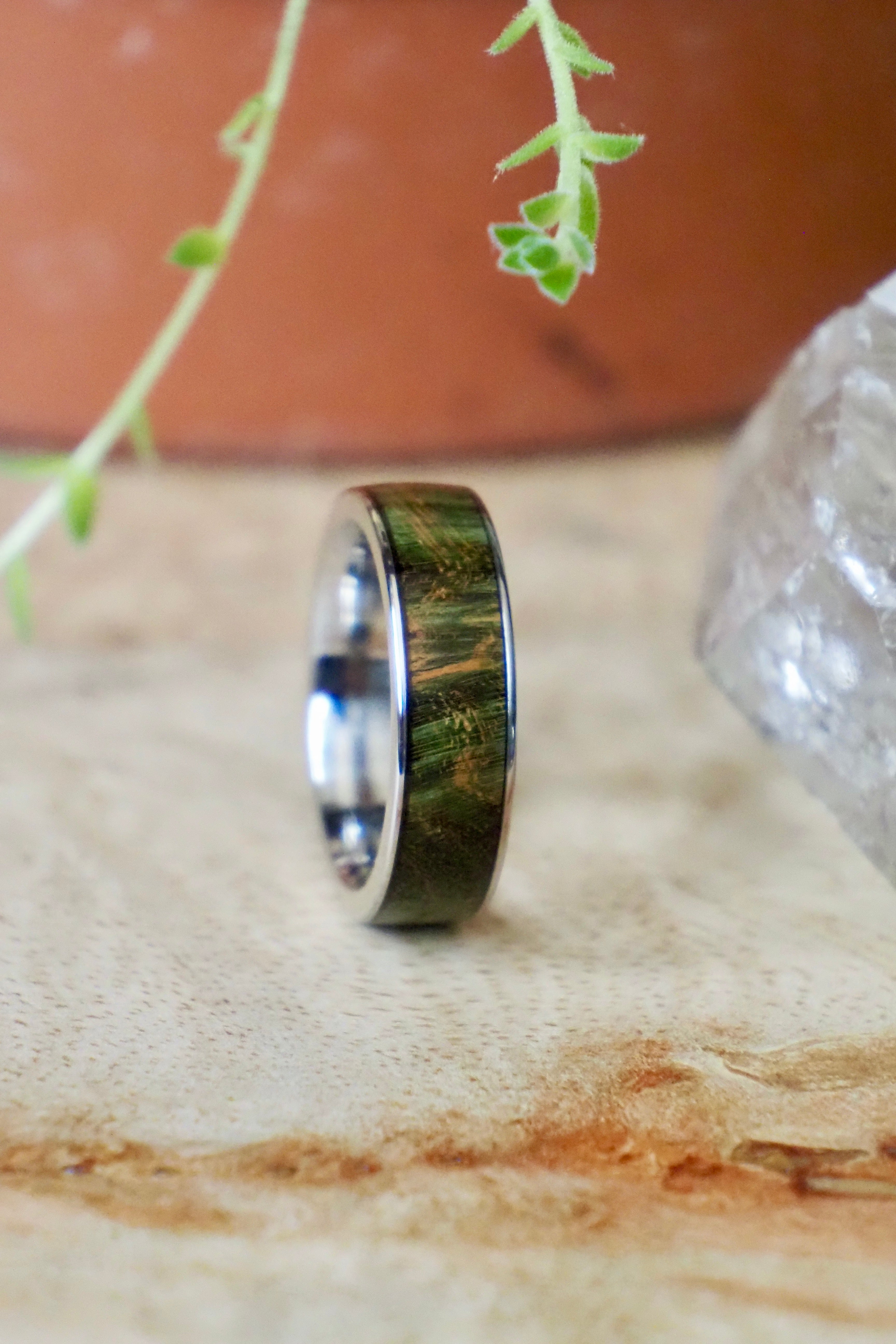 Black Ashwood + Steel
