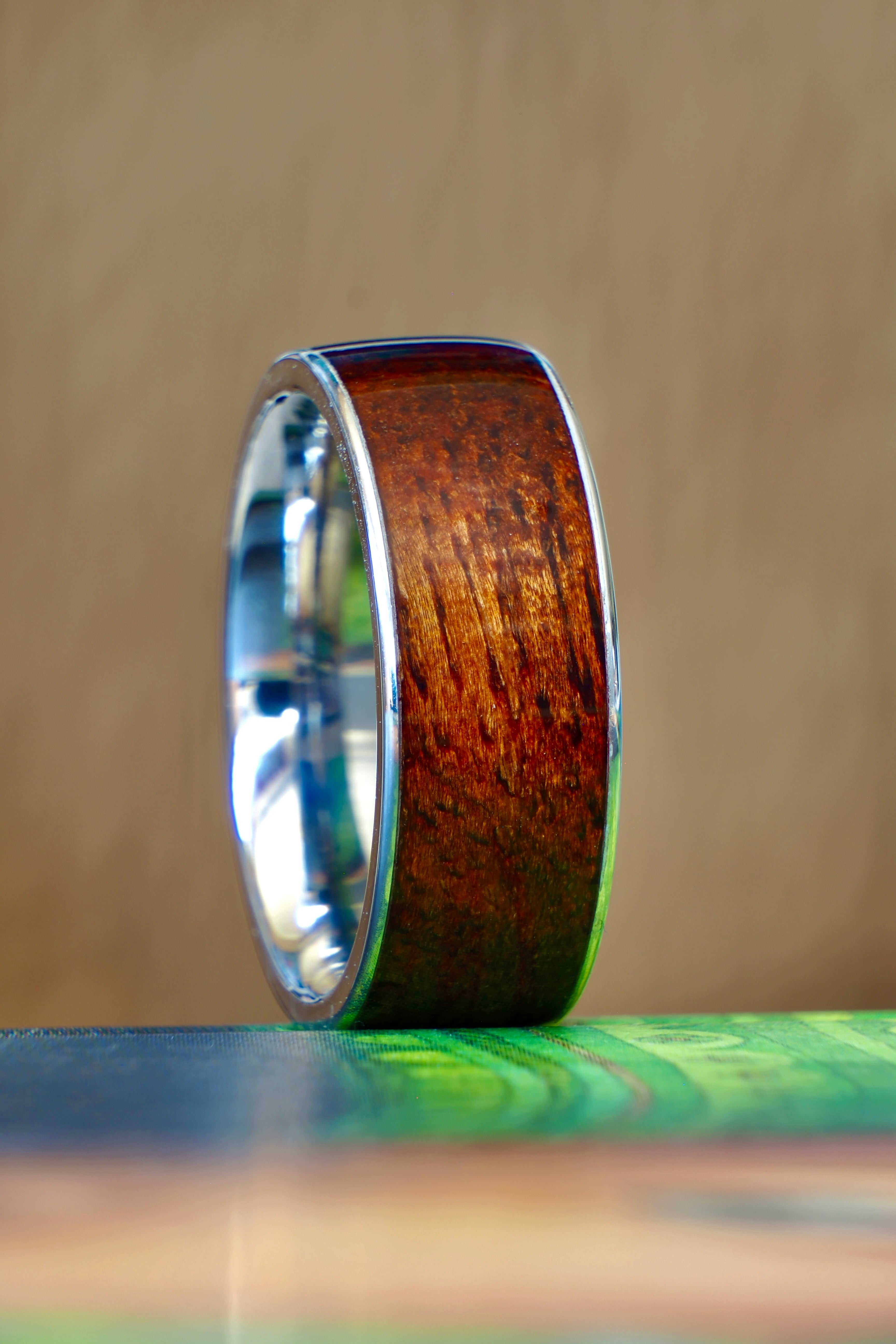 Gombe Mahogany + Steel