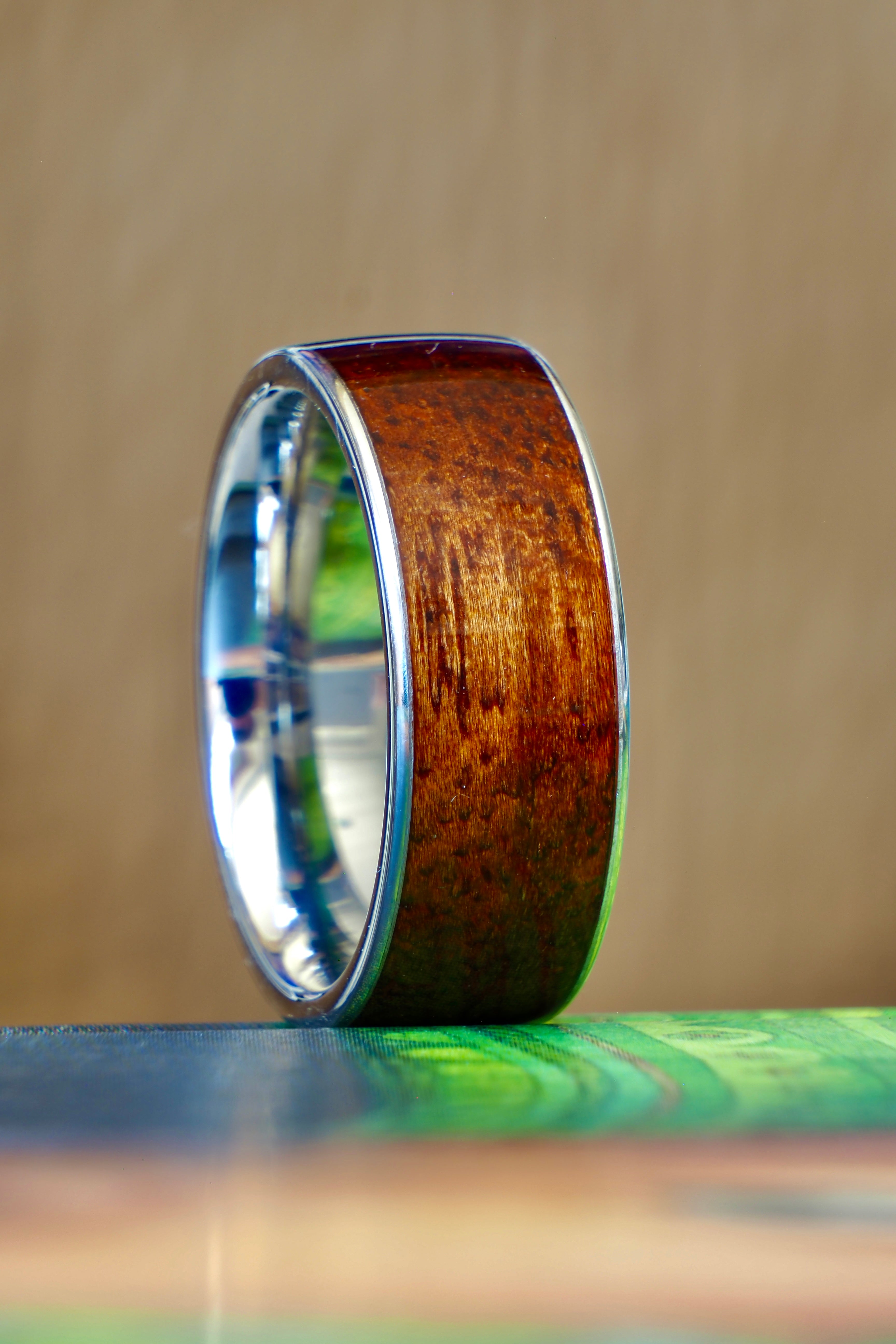 Gombe Mahogany + Steel