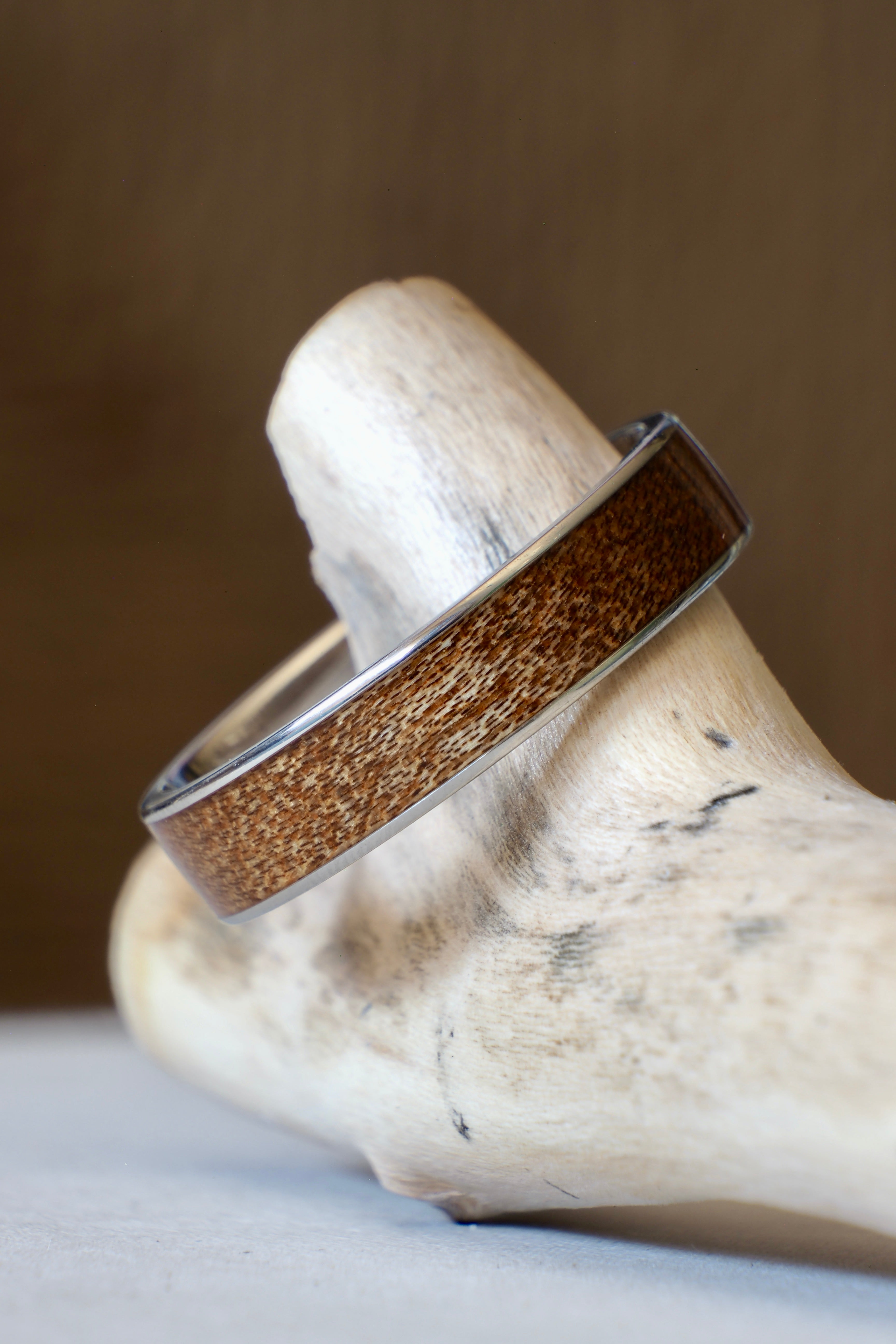 Sapele Mahogany + Steel