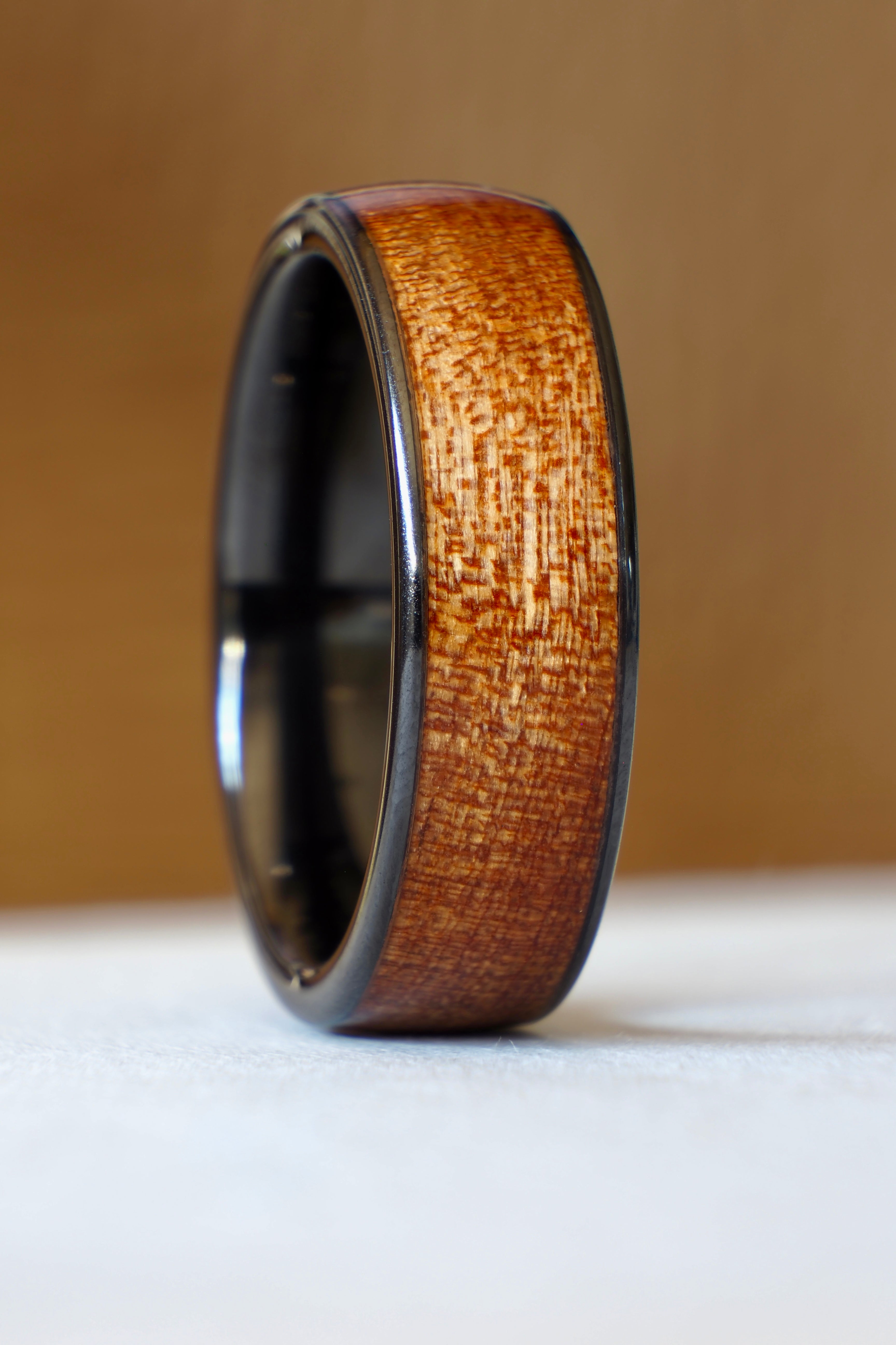 Sapele Mahogany + Ceramic