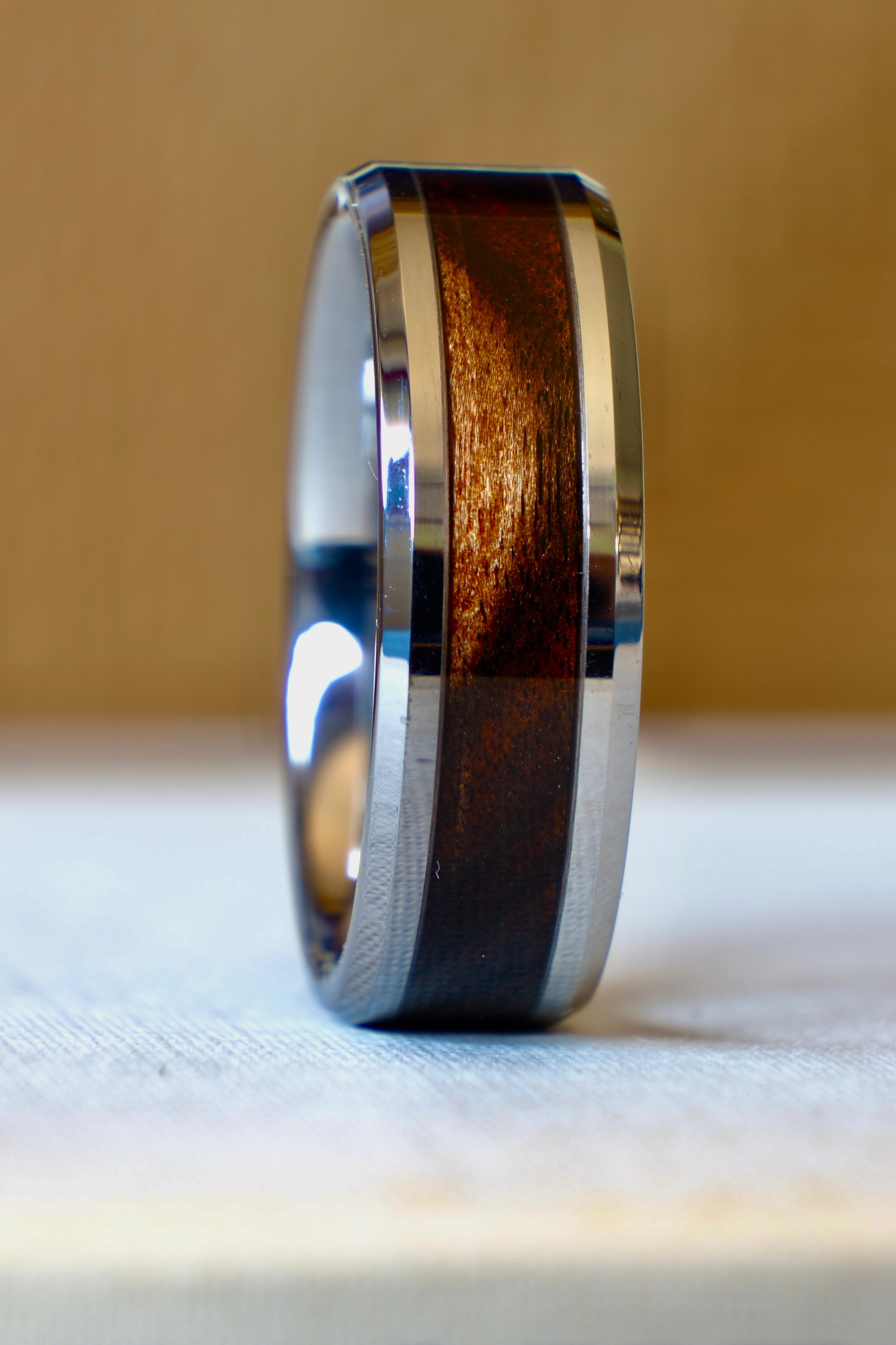 Ebony Macassar + Tungsten