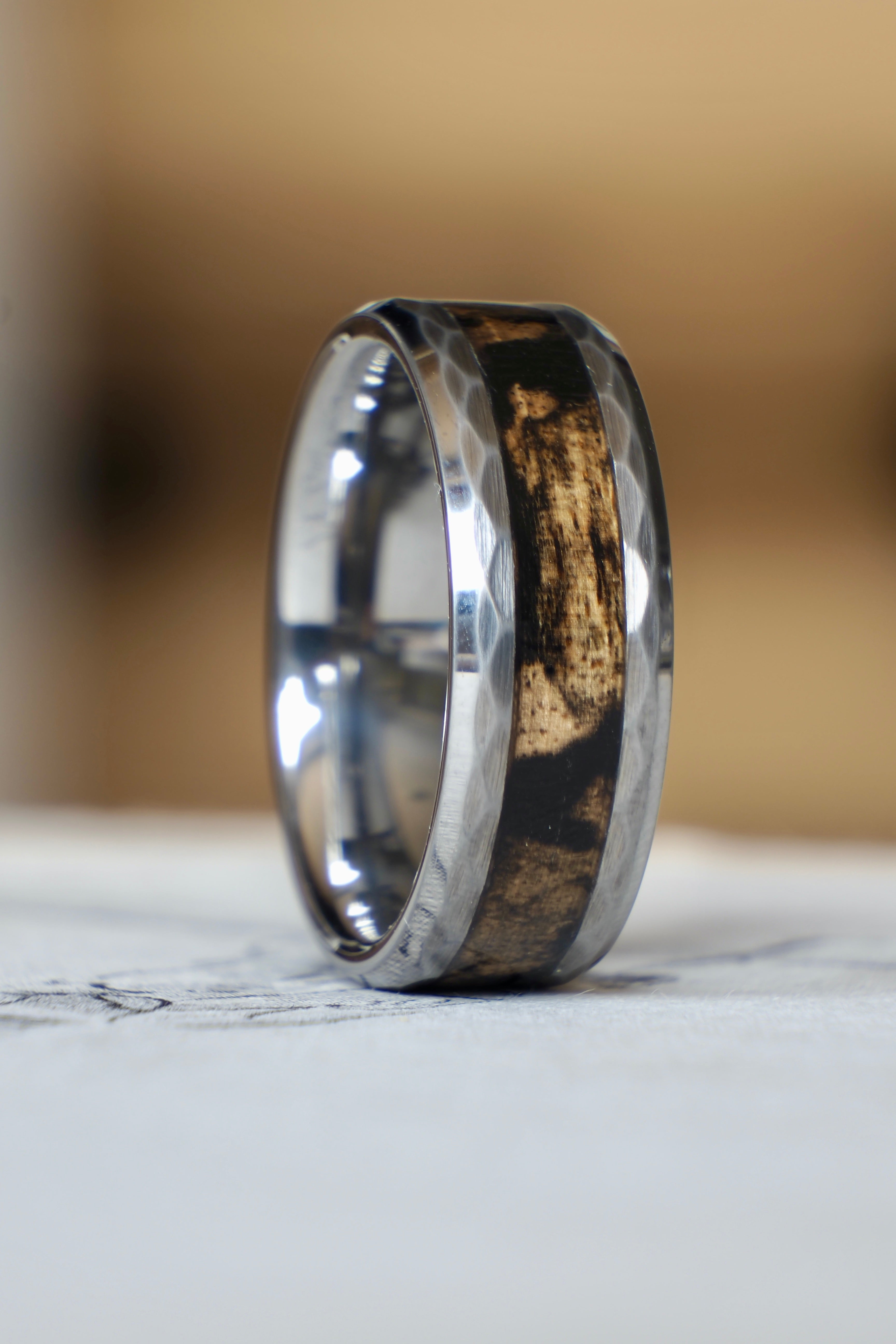Dalmatian Ebony + Faceted Tungsten