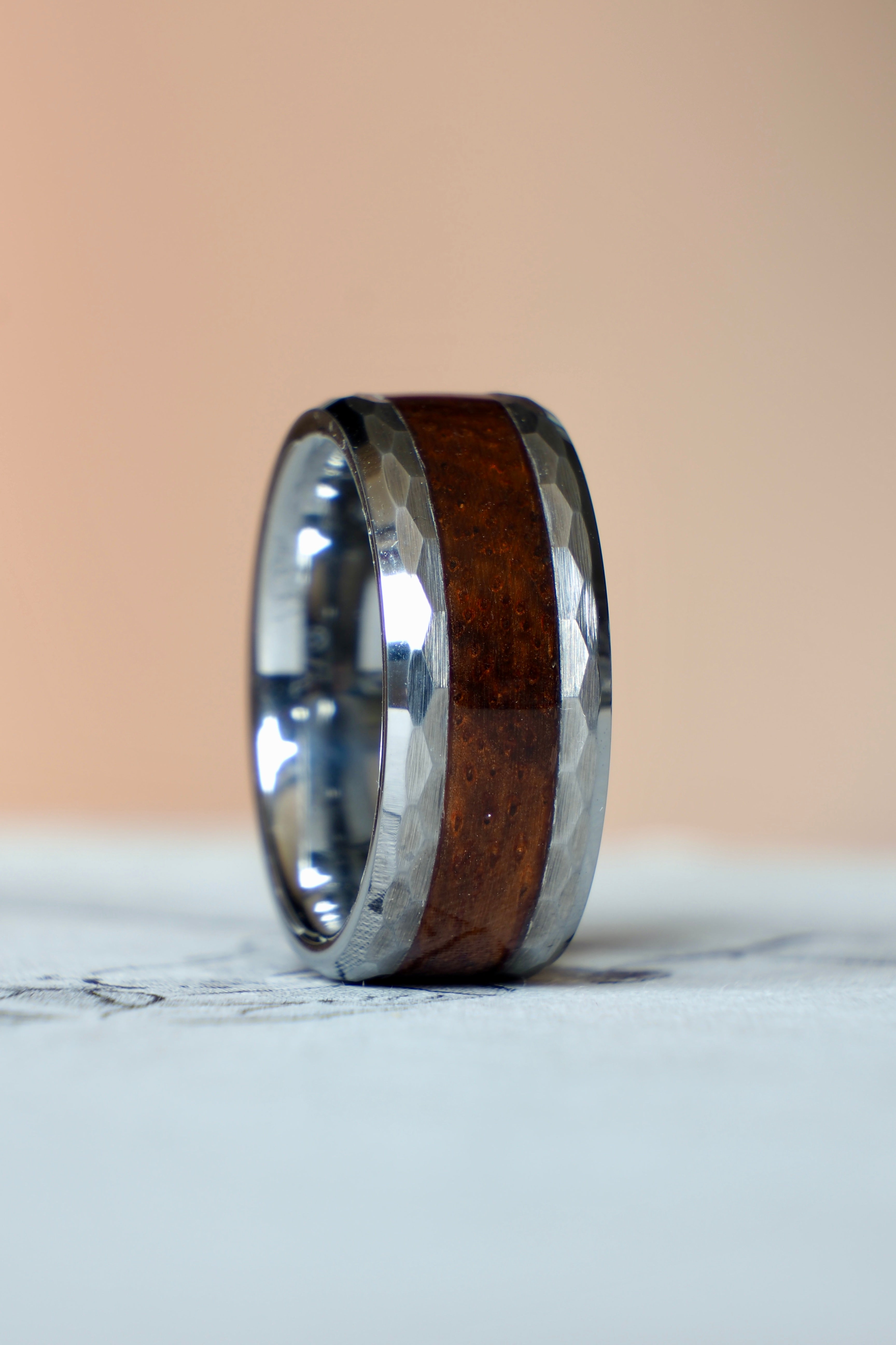 Gombe Mahogany + Faceted Tungsten