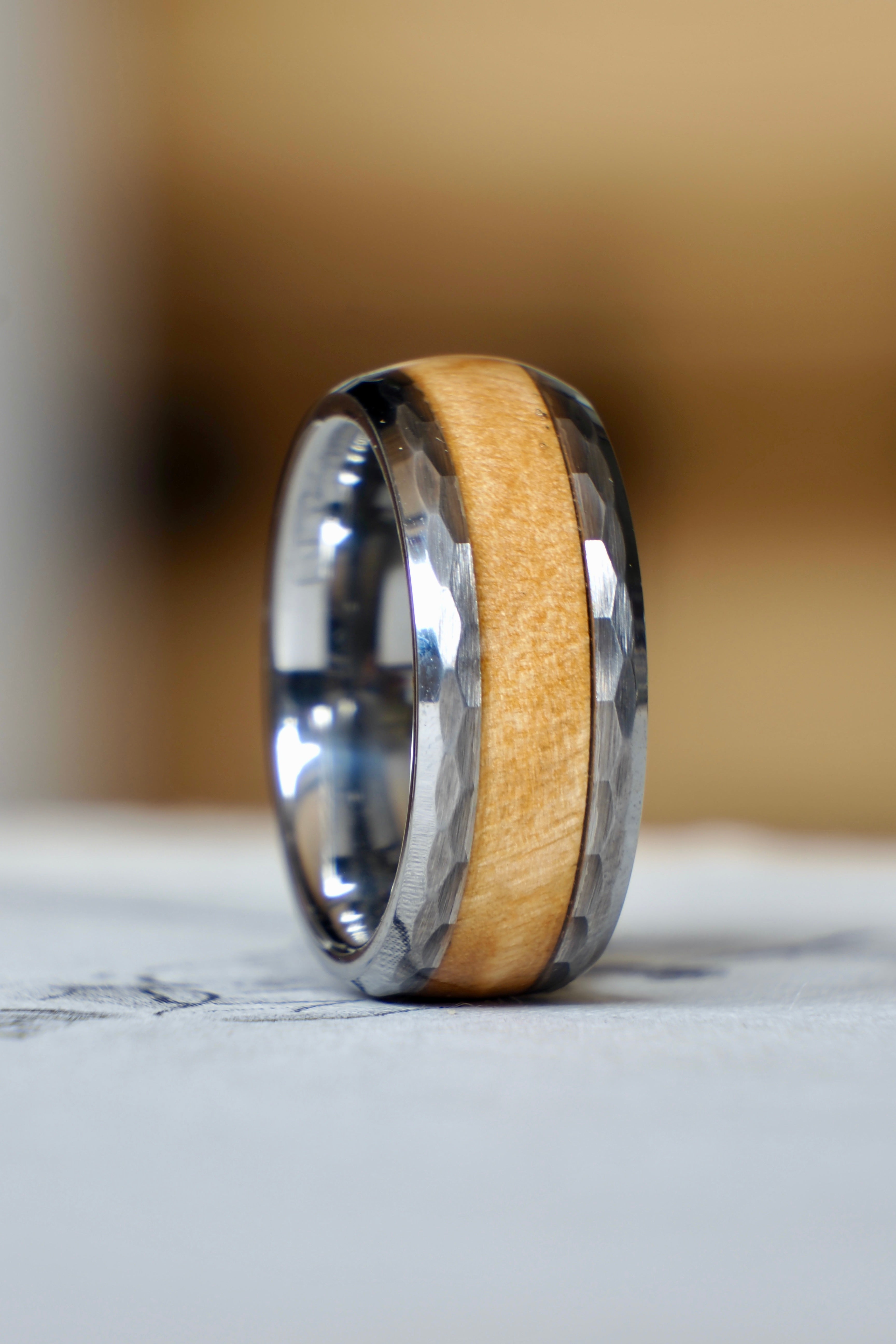 Birch + Faceted Tungsten