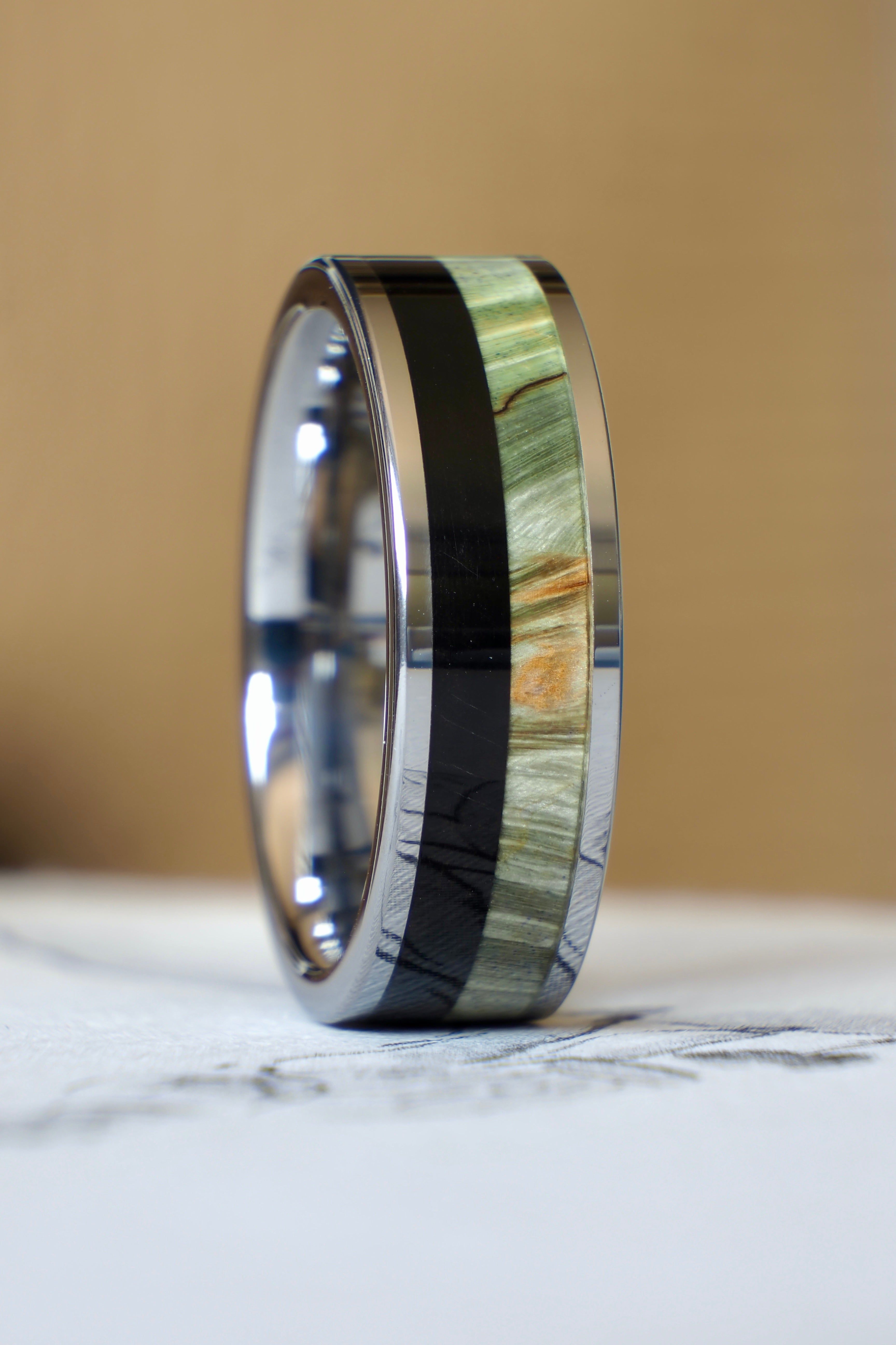 Ebony & Maple + Tungsten