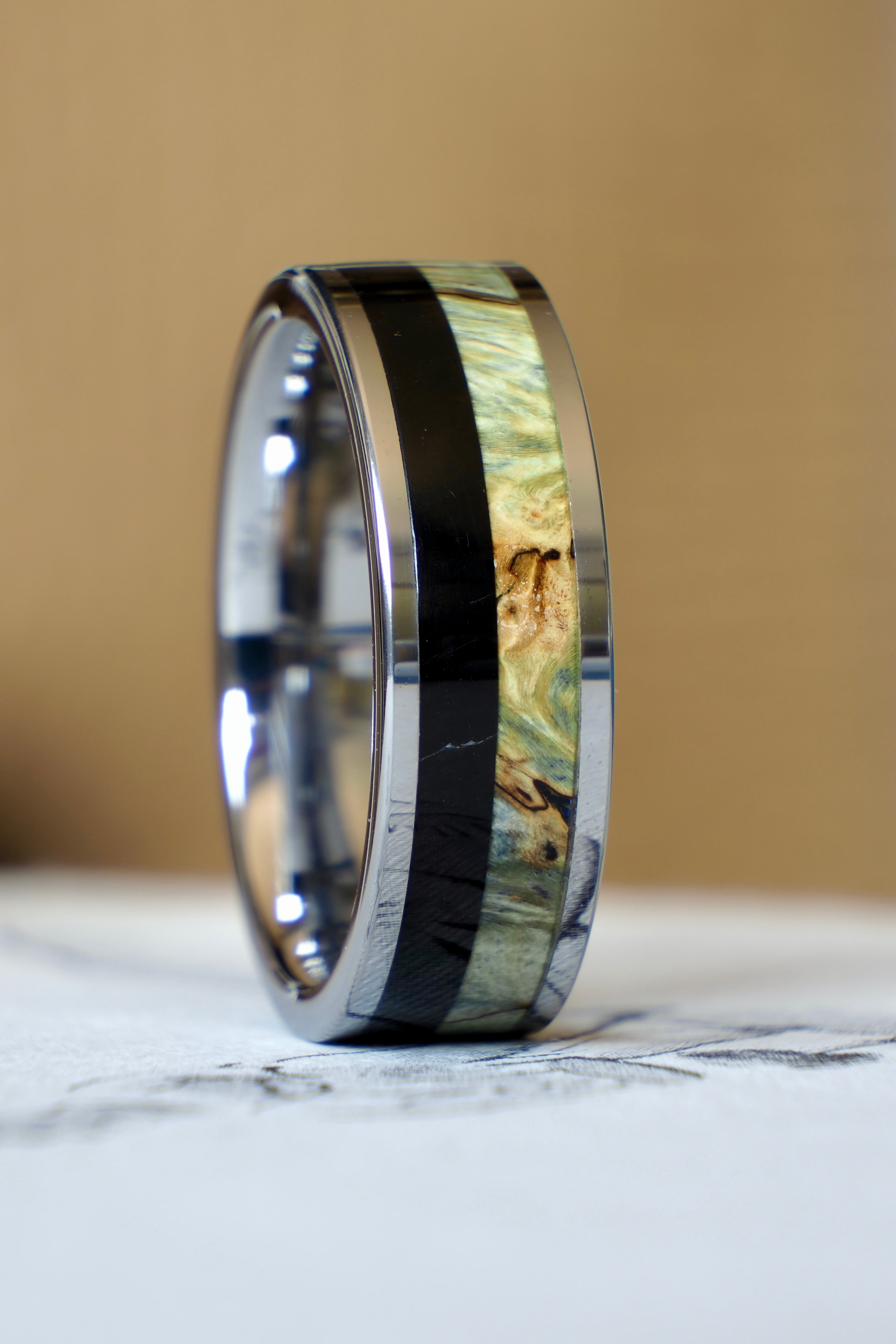 Ebony & Maple + Tungsten