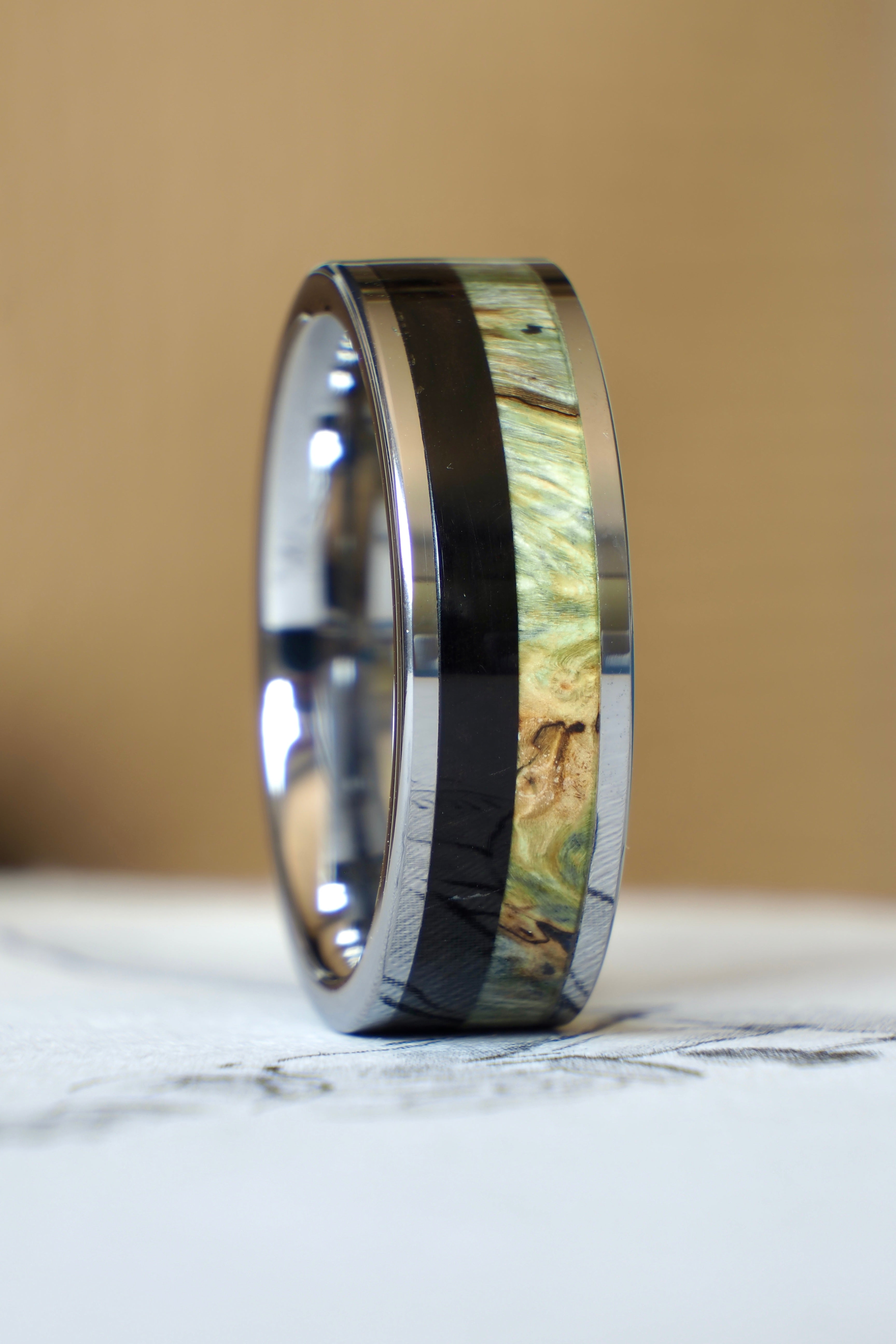 Ebony & Maple + Tungsten