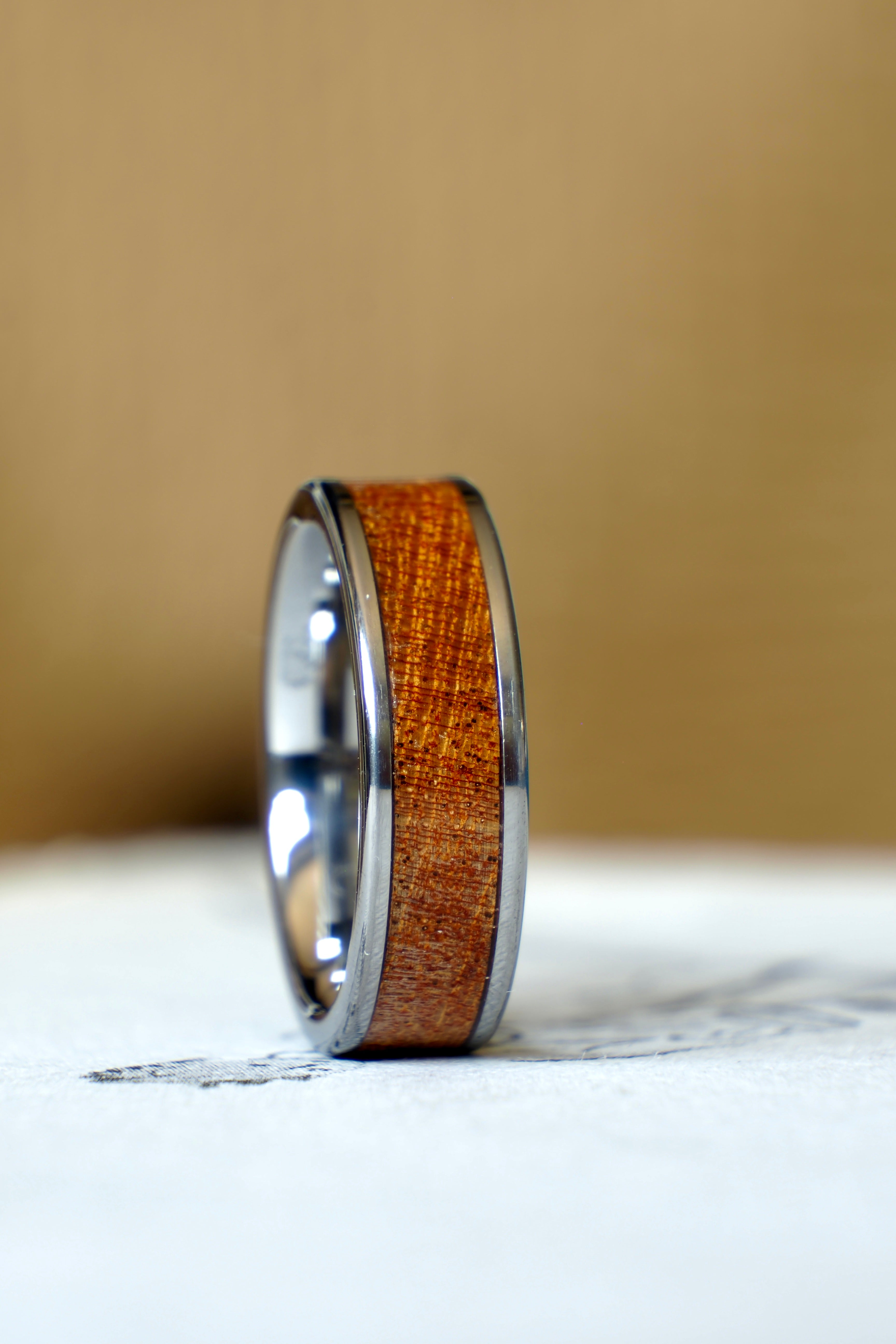 Sapele Mahogany + Tungsten