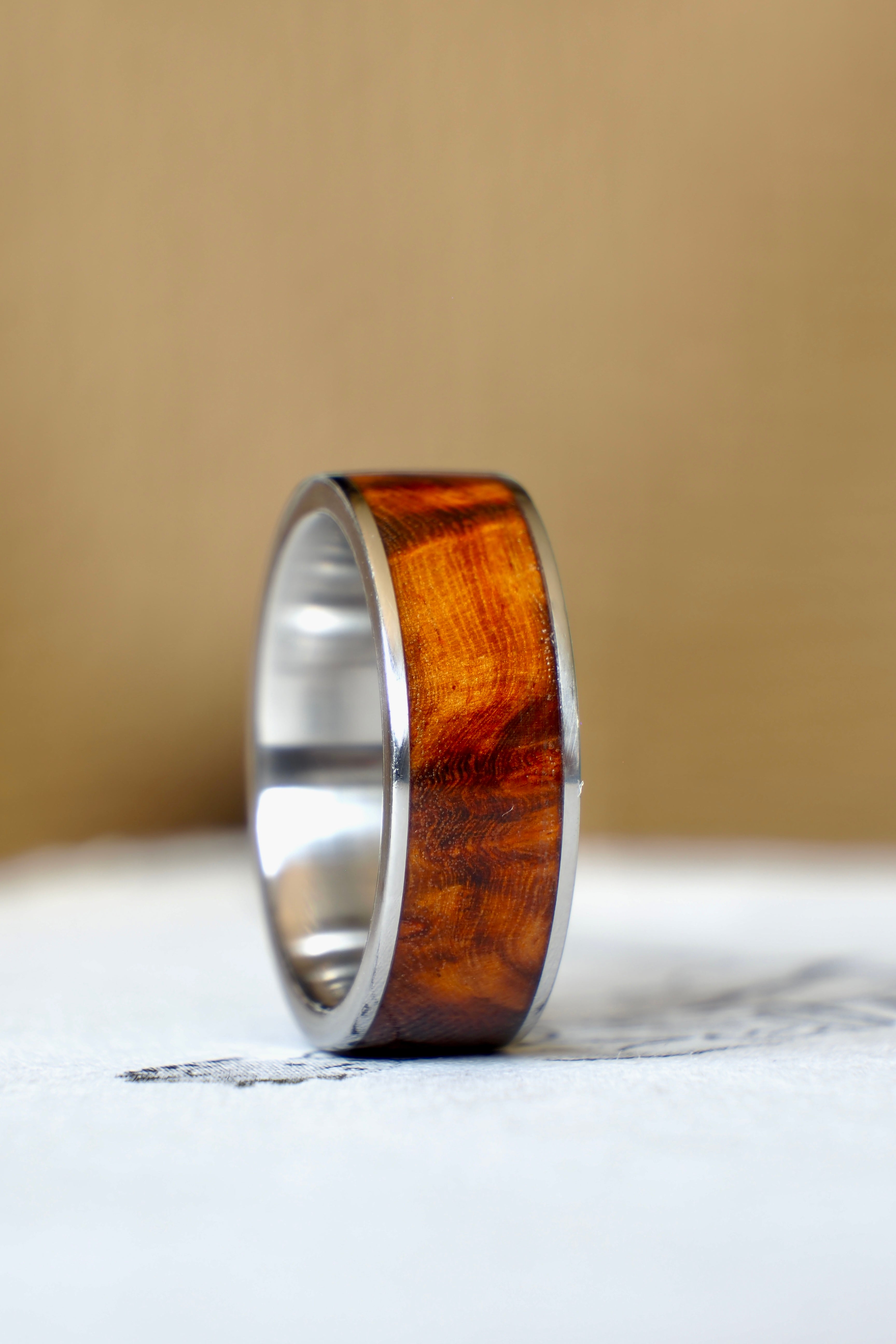 Amboyna + Steel