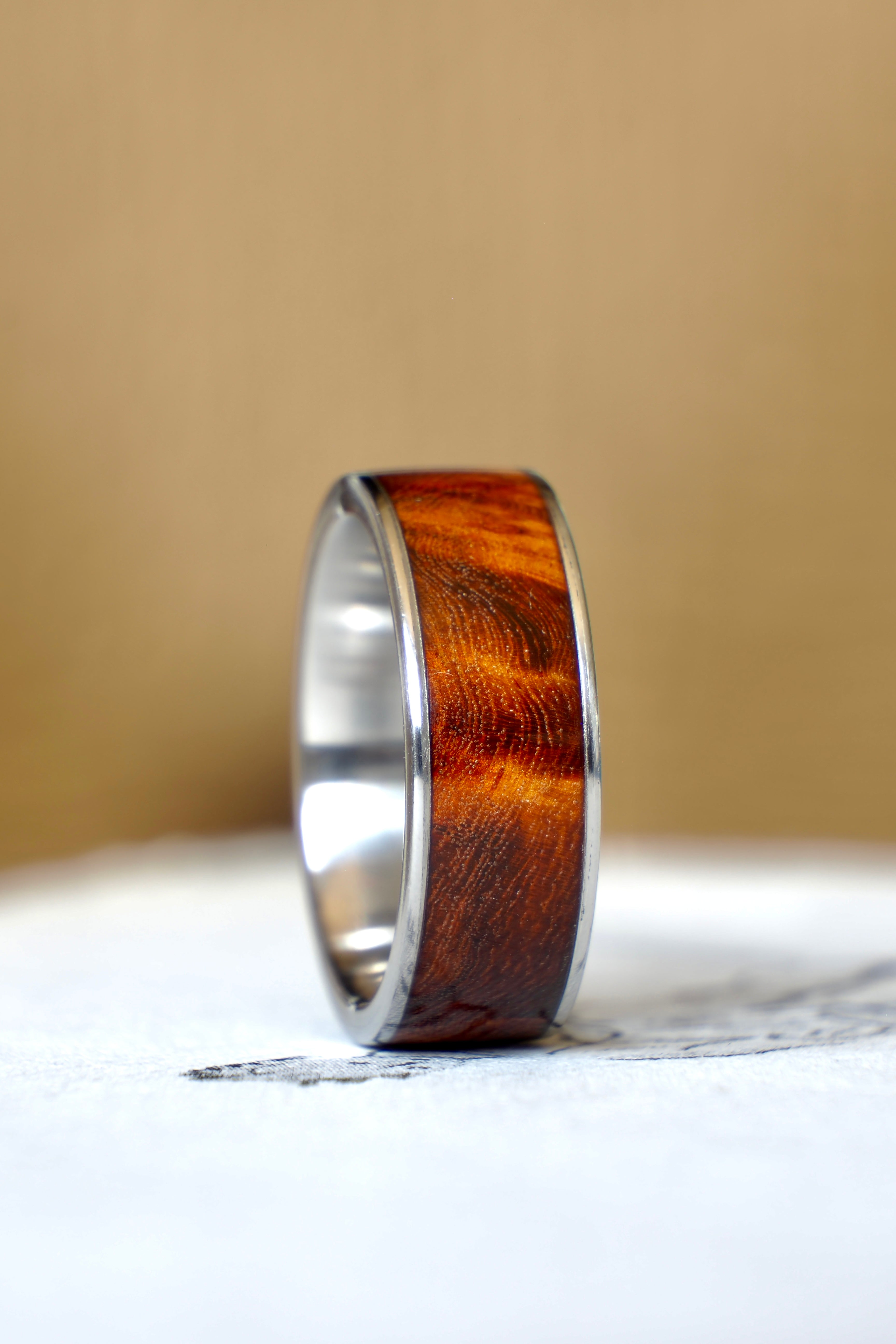 Amboyna + Steel