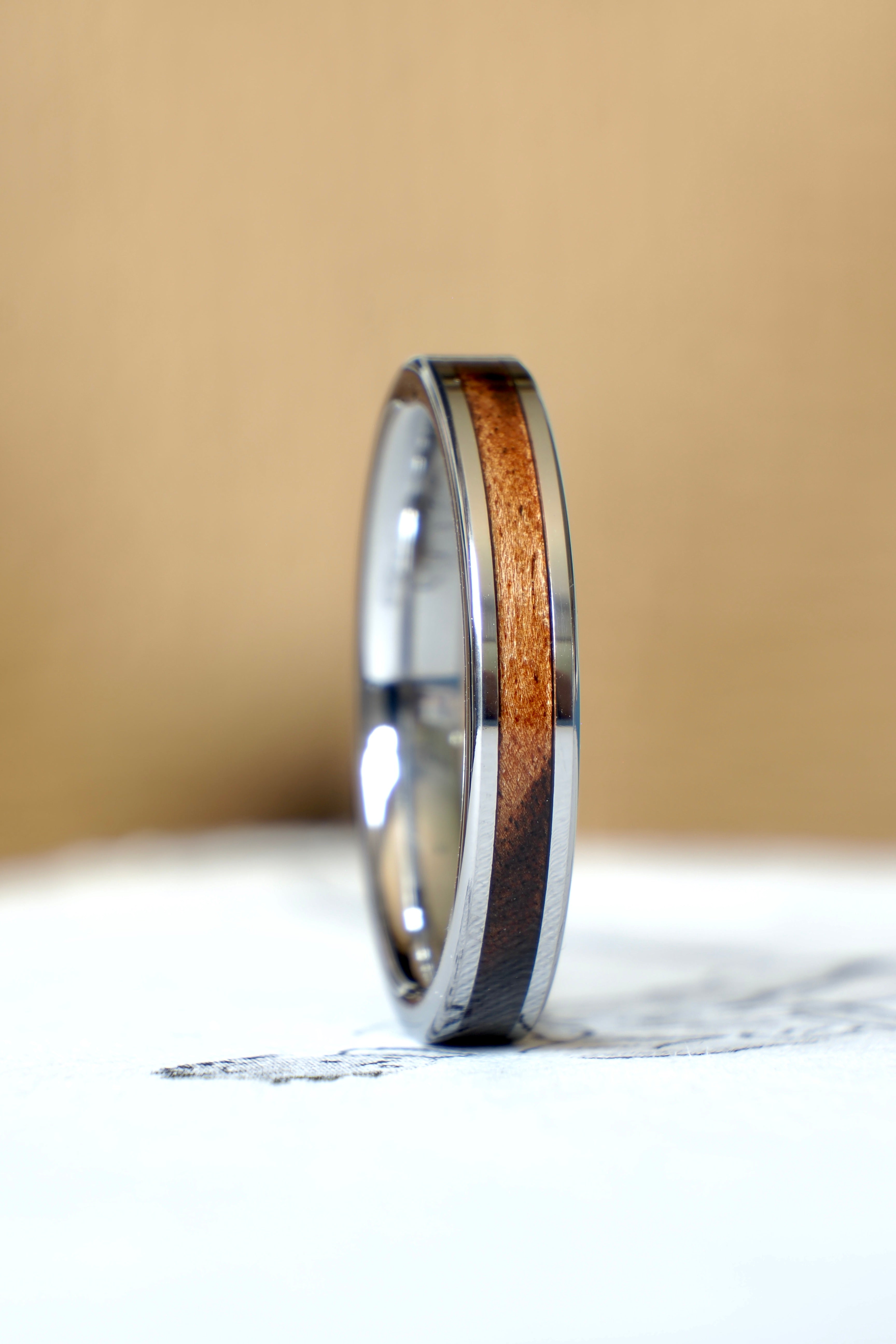 Ebony Macassar + Tungsten