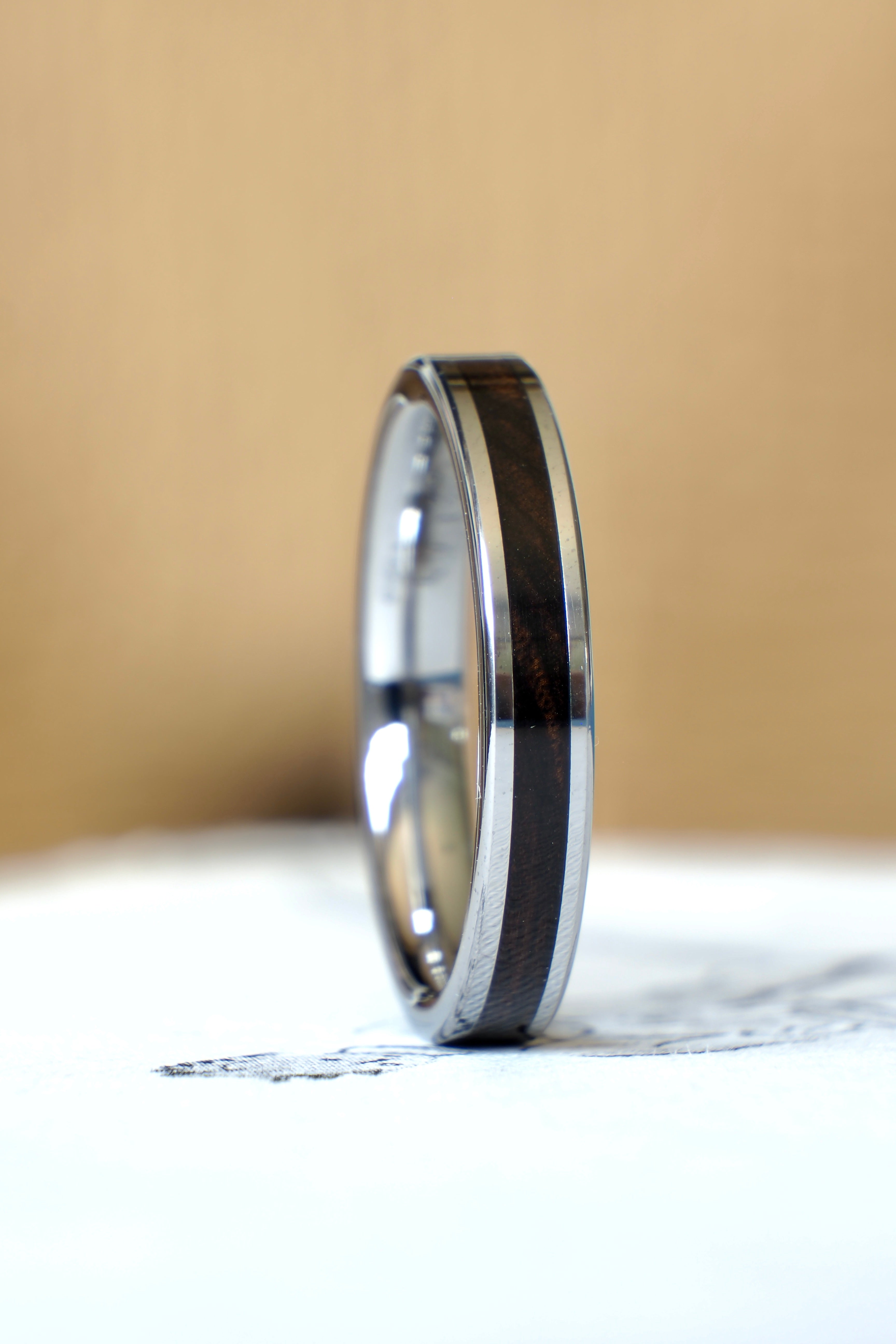 Ebony Macassar + Tungsten