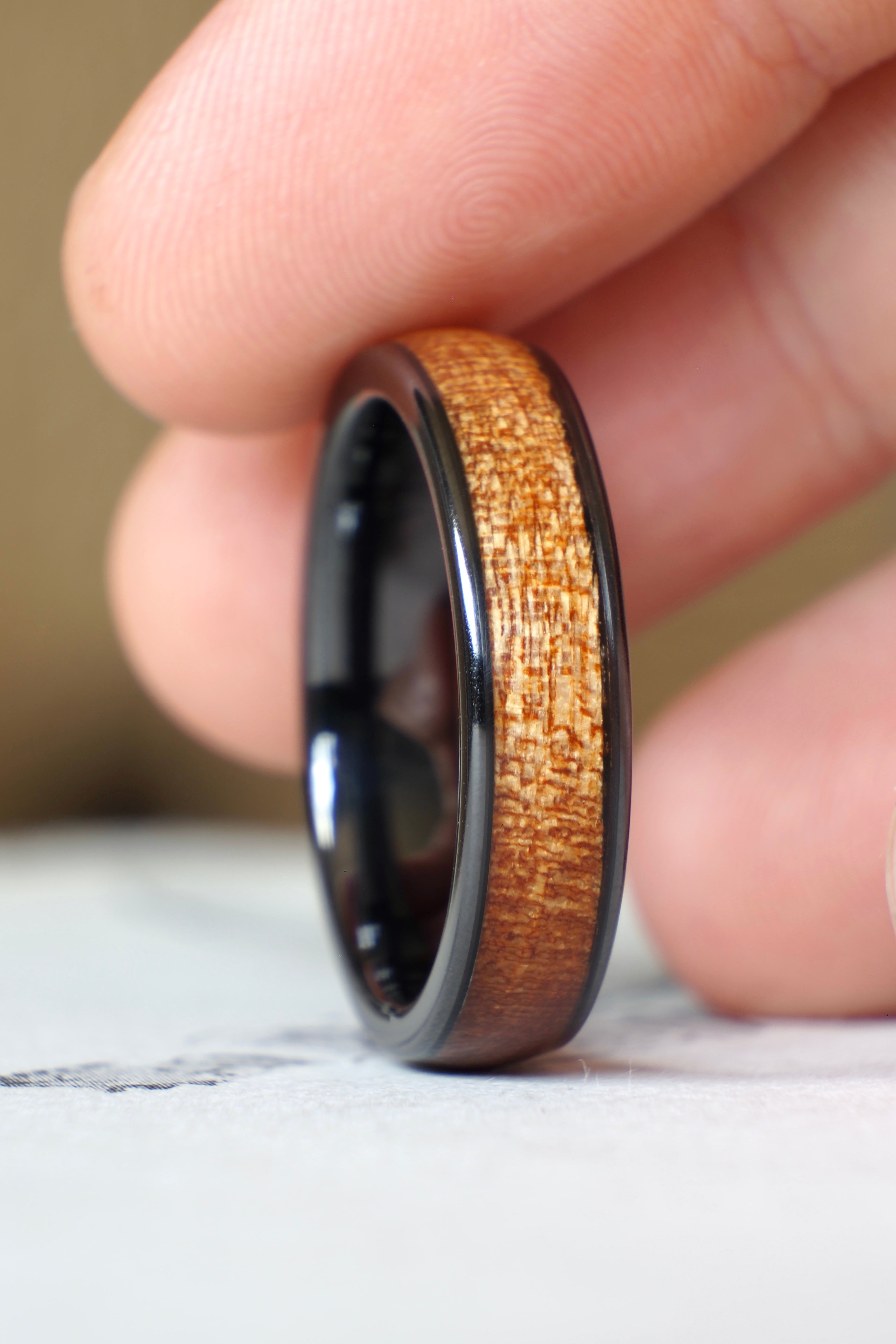 Sapele Mahogany + Ceramic