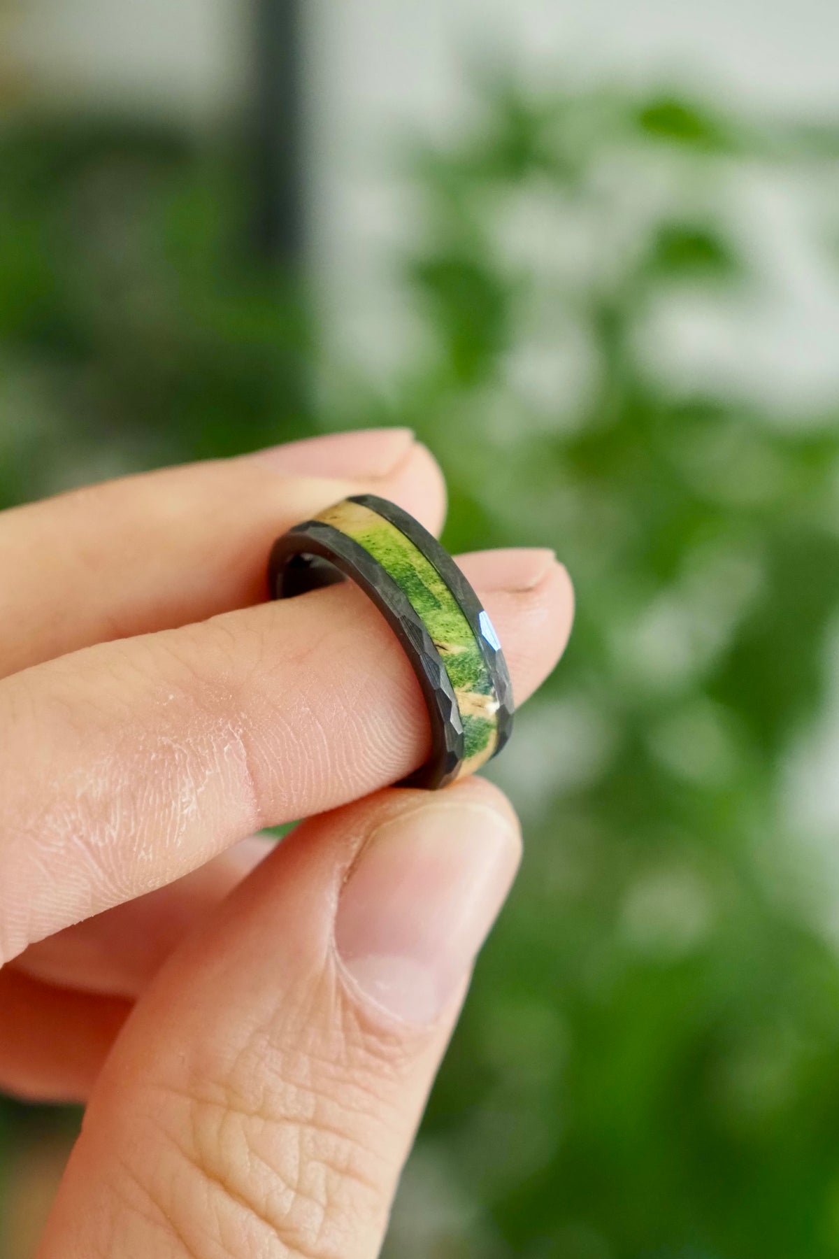 Maple + Faceted Ceramic