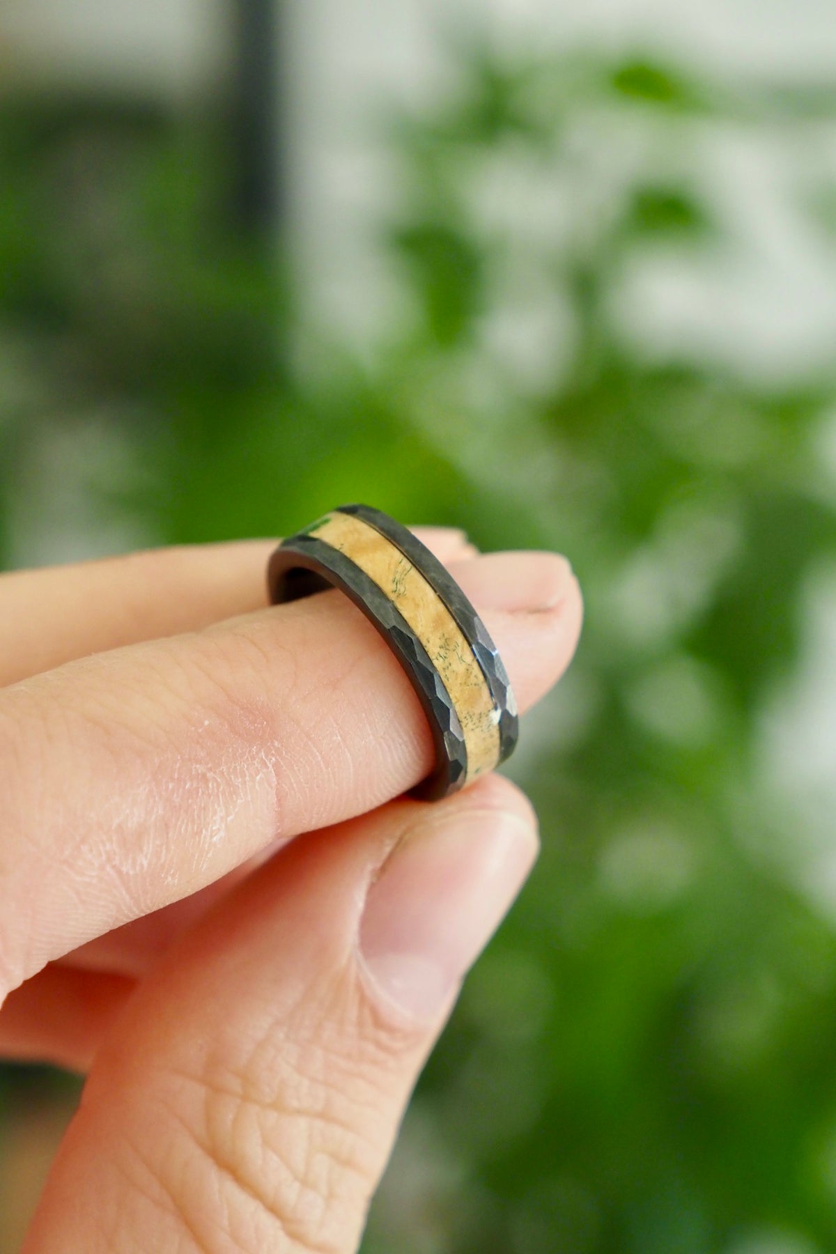 Maple + Faceted Ceramic