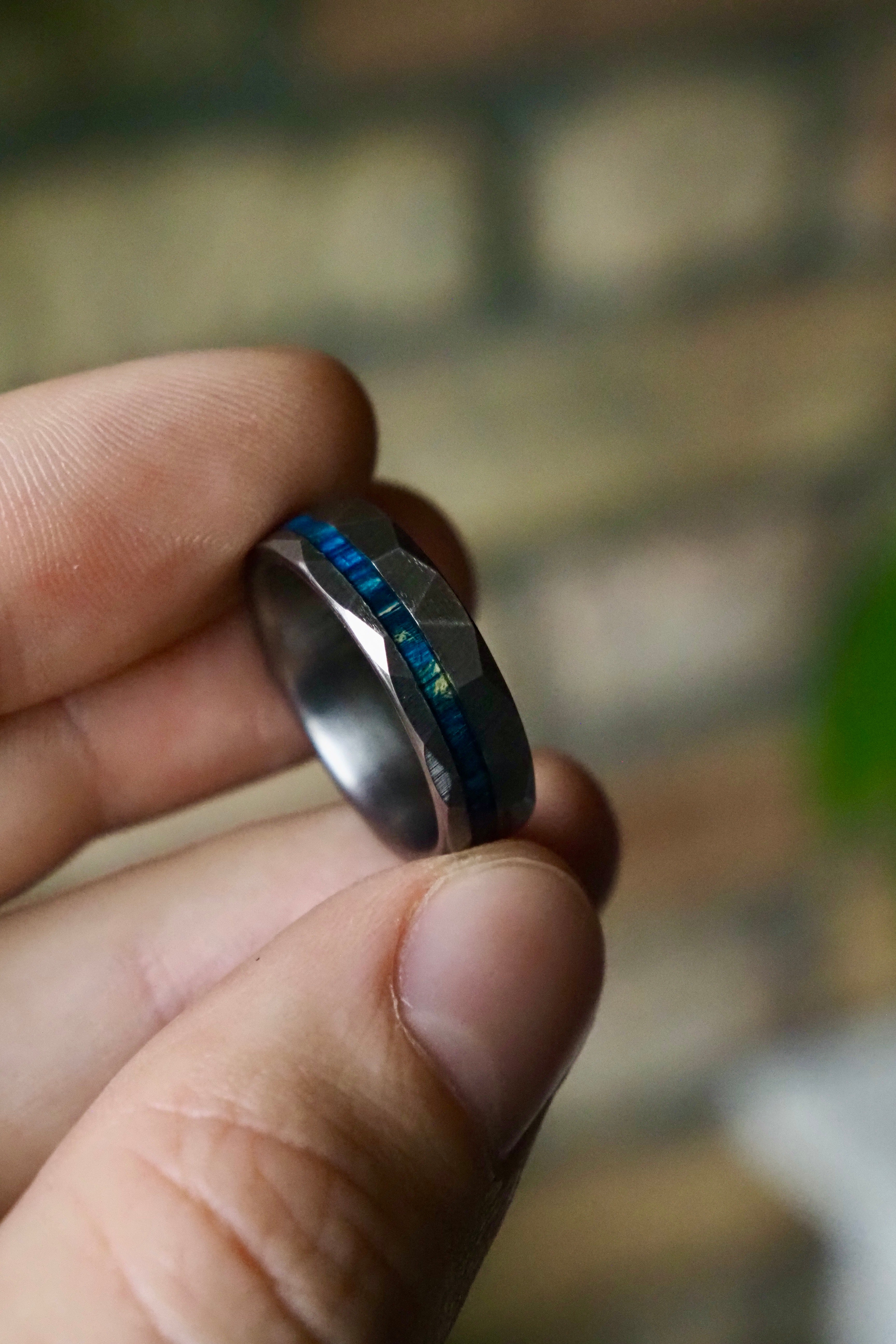 Maple + Hammered Tungsten