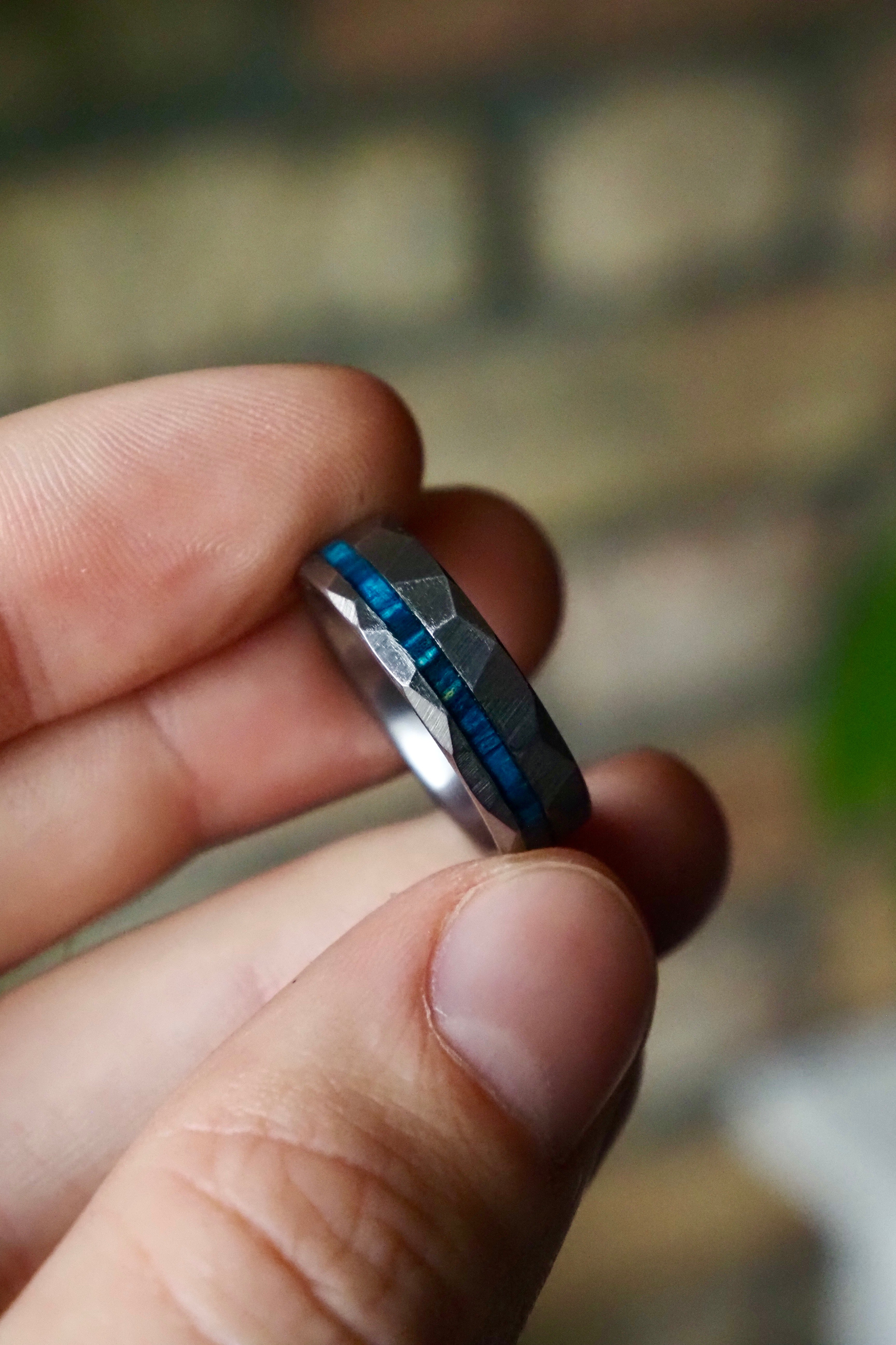 Maple + Hammered Tungsten