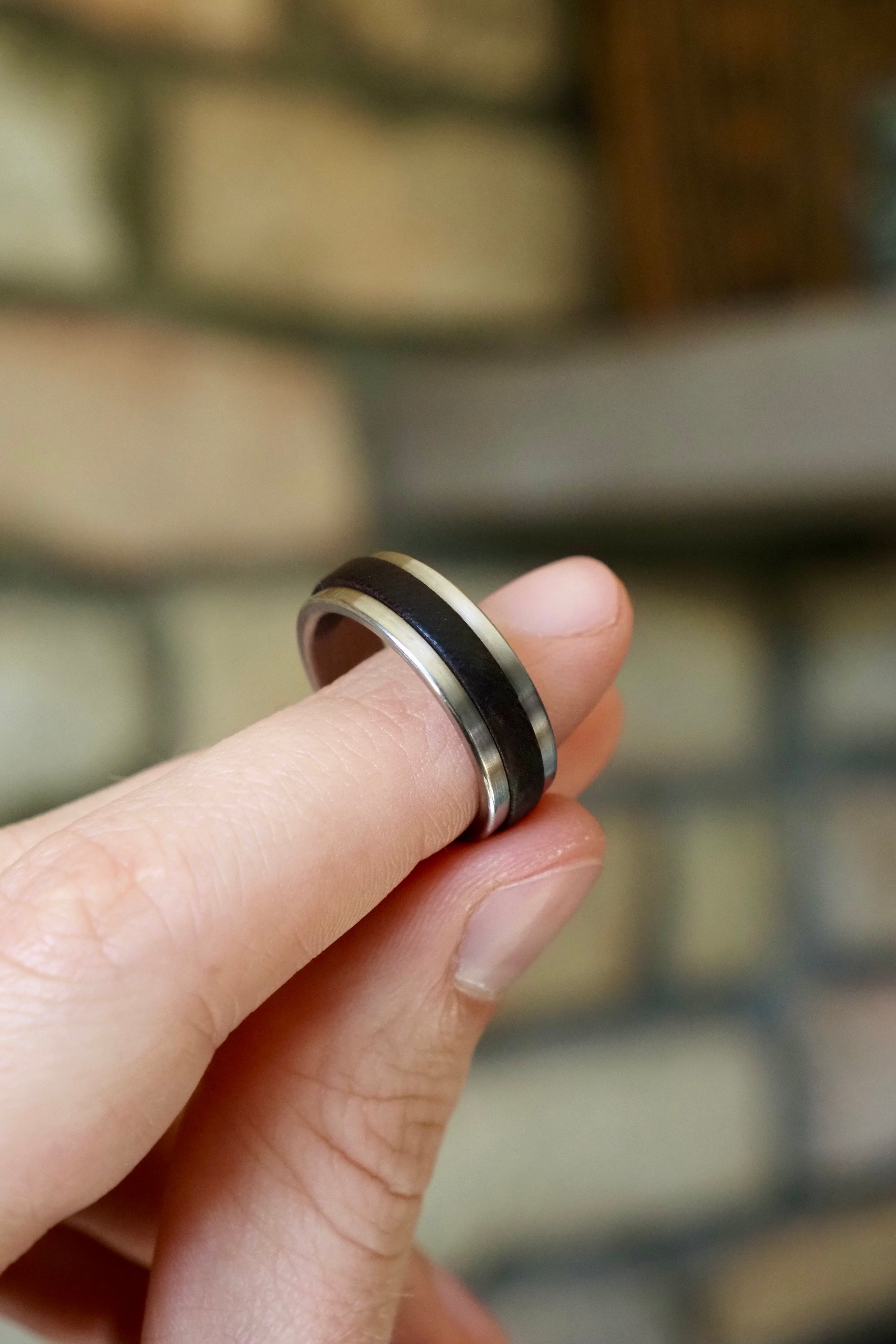 Wood Fidget Ring